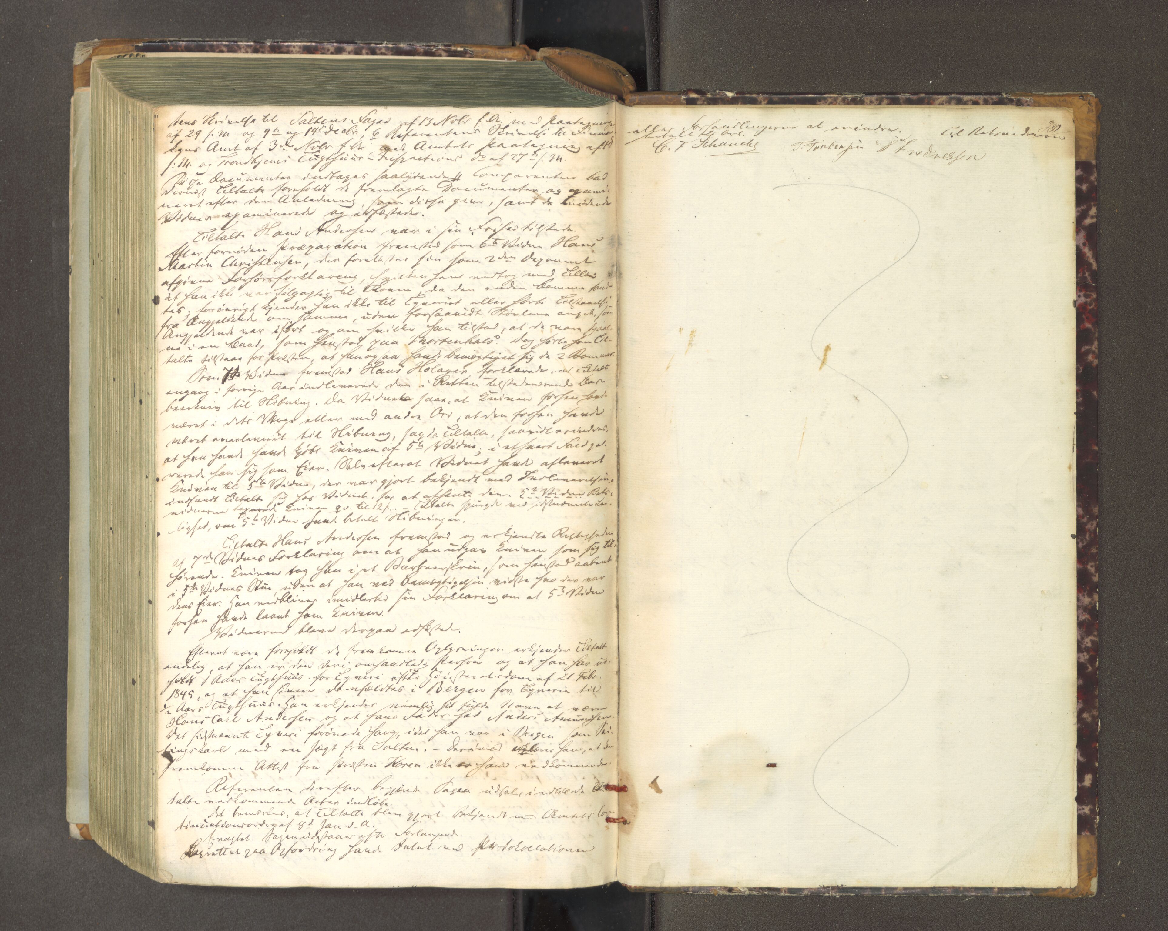 Tromsø sorenskriveri 1855-, AV/SATØ-S-0050/F/Fe/L0124: Ekstrarettsprotokoll med register, 1851-1858, s. 379b-380a