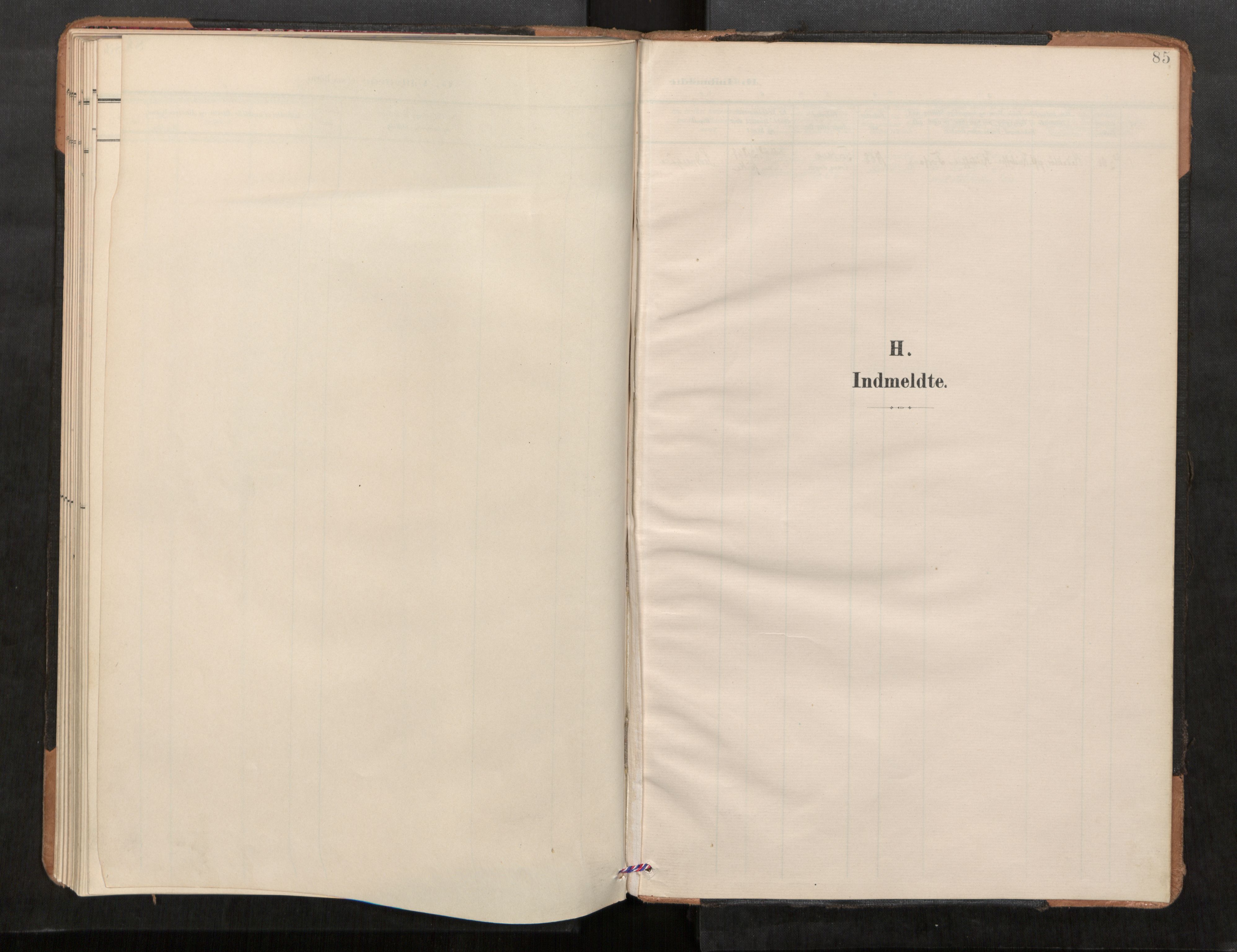 Stod sokneprestkontor, SAT/A-1164/1/I/I1/I1a/L0001: Ministerialbok nr. 1, 1900-1912, s. 85
