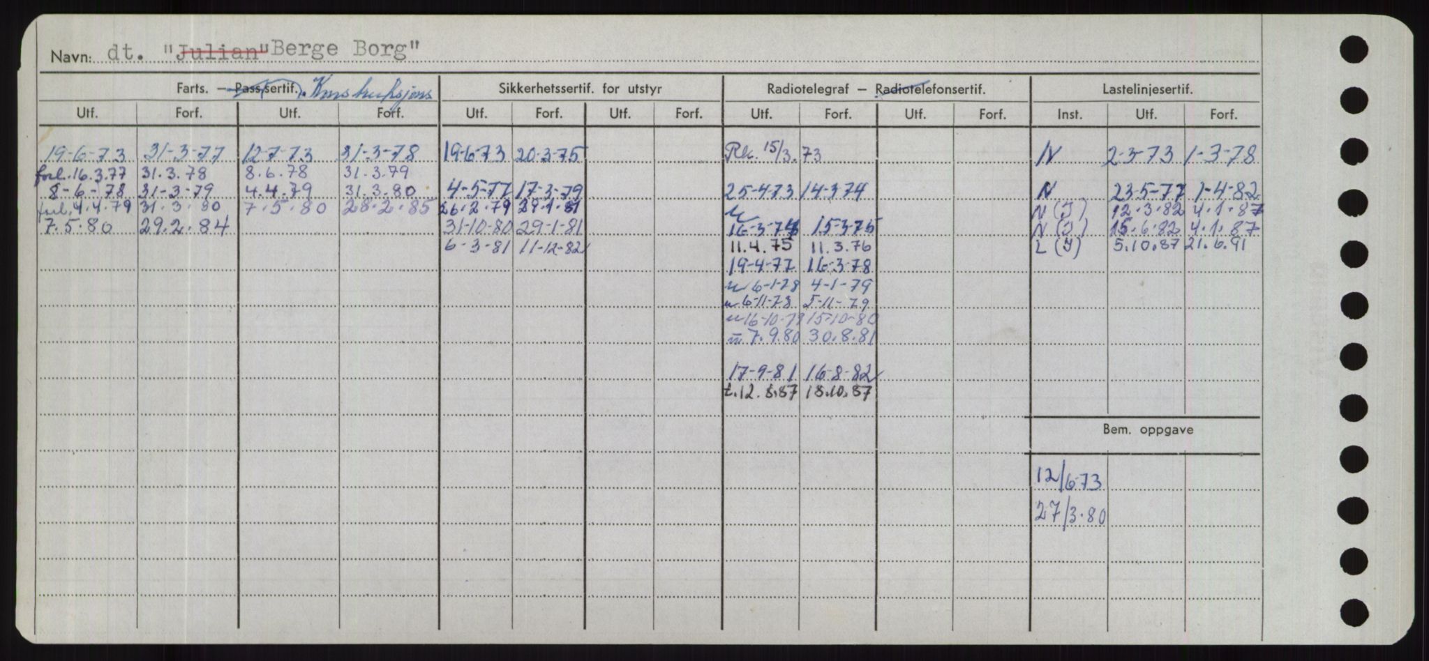 Sjøfartsdirektoratet med forløpere, Skipsmålingen, RA/S-1627/H/Hd/L0003: Fartøy, B-Bev, s. 676