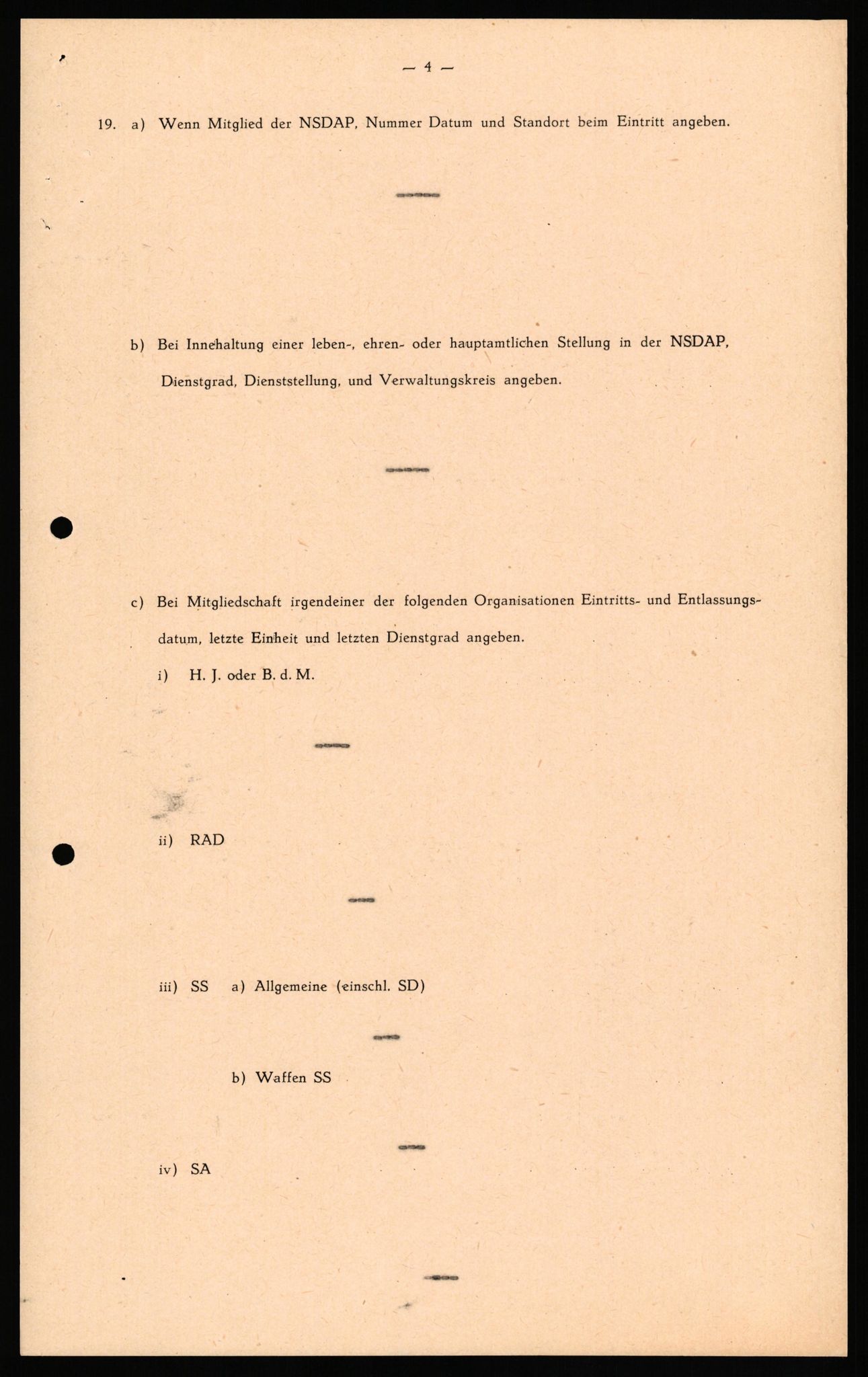 Forsvaret, Forsvarets overkommando II, AV/RA-RAFA-3915/D/Db/L0032: CI Questionaires. Tyske okkupasjonsstyrker i Norge. Tyskere., 1945-1946, s. 163