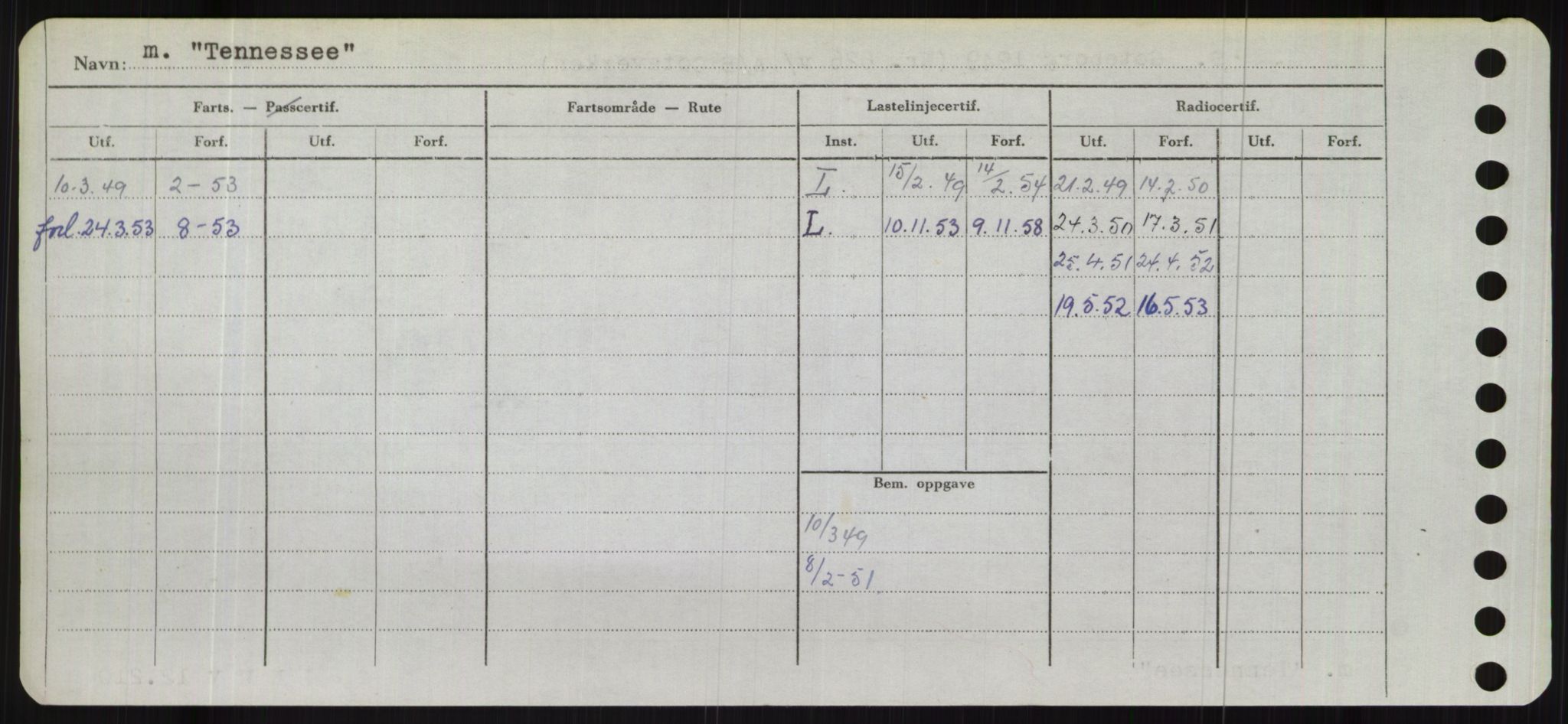 Sjøfartsdirektoratet med forløpere, Skipsmålingen, RA/S-1627/H/Hb/L0005: Fartøy, T-Å, s. 80