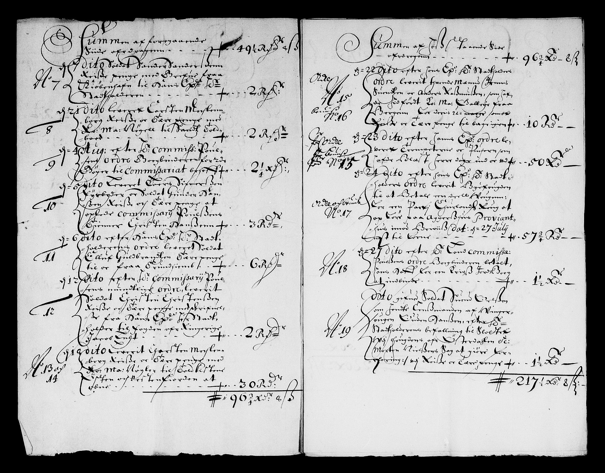 Rentekammeret inntil 1814, Reviderte regnskaper, Stiftamtstueregnskaper, Landkommissariatet på Akershus og Akershus stiftamt, AV/RA-EA-5869/R/Ra/L0026: Landkommissariatet på Akershus, 1664-1665