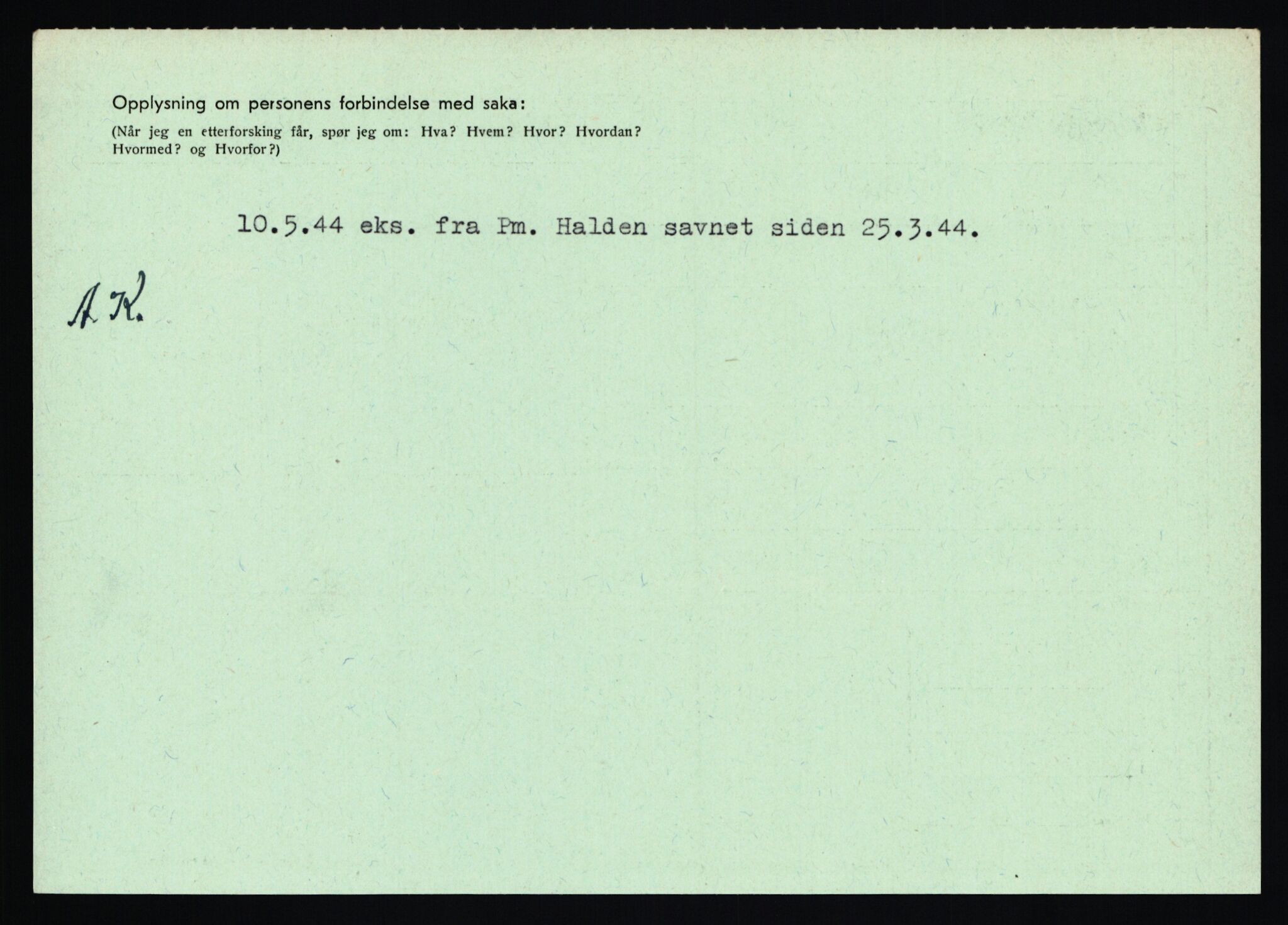 Statspolitiet - Hovedkontoret / Osloavdelingen, AV/RA-S-1329/C/Ca/L0001: Aabakken - Armann, 1943-1945, s. 1213