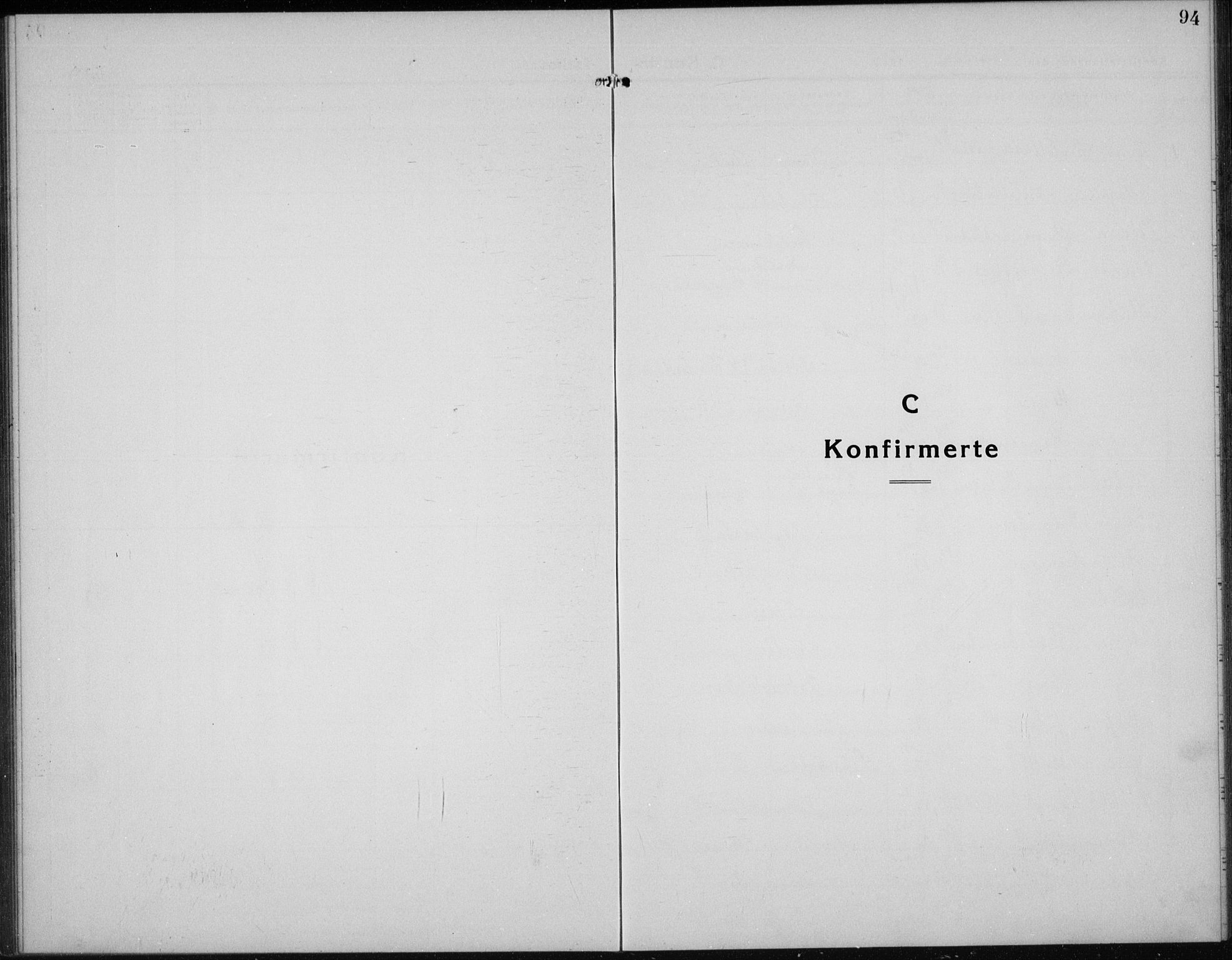 Nord-Odal prestekontor, SAH/PREST-032/H/Ha/Hab/L0004: Klokkerbok nr. 4, 1921-1936, s. 94