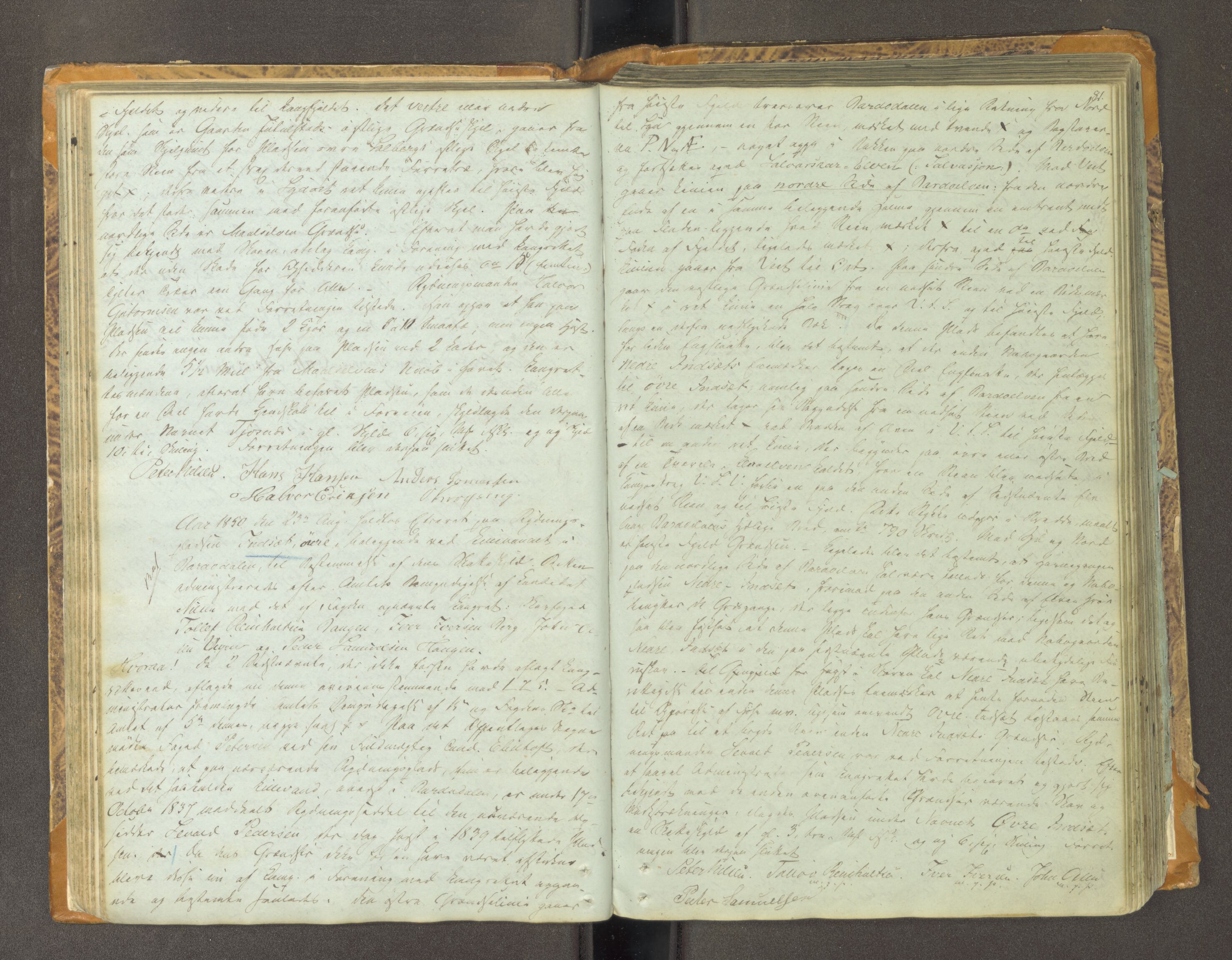 Tromsø sorenskriveri 1855-, AV/SATØ-S-0050/F/Fe/L0123: Ekstrarettsprotokoll med register (dekker også Senja distrikt til 1855), 1841-1865, s. 80b-81a