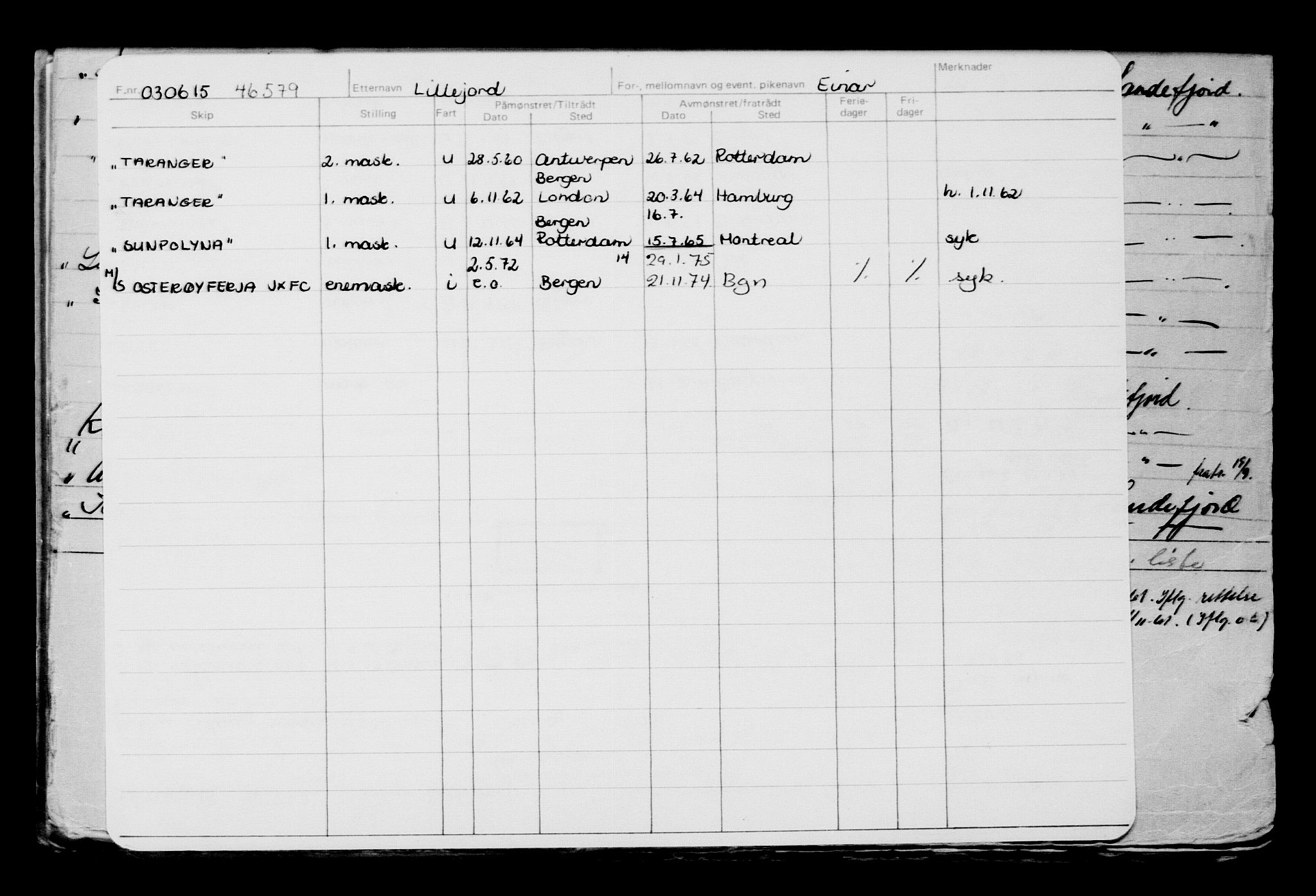 Direktoratet for sjømenn, AV/RA-S-3545/G/Gb/L0130: Hovedkort, 1915, s. 294