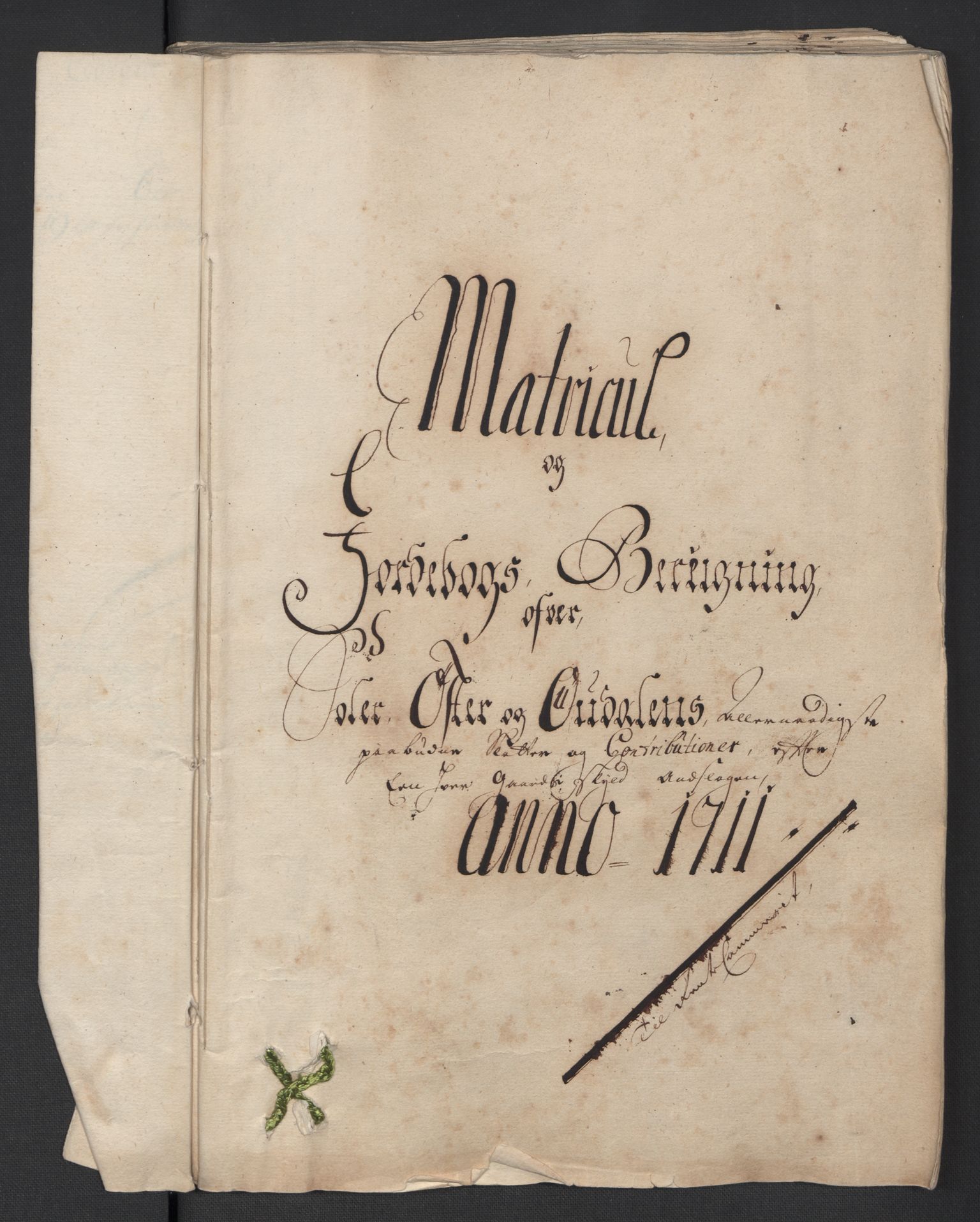 Rentekammeret inntil 1814, Reviderte regnskaper, Fogderegnskap, RA/EA-4092/R13/L0848: Fogderegnskap Solør, Odal og Østerdal, 1711, s. 100