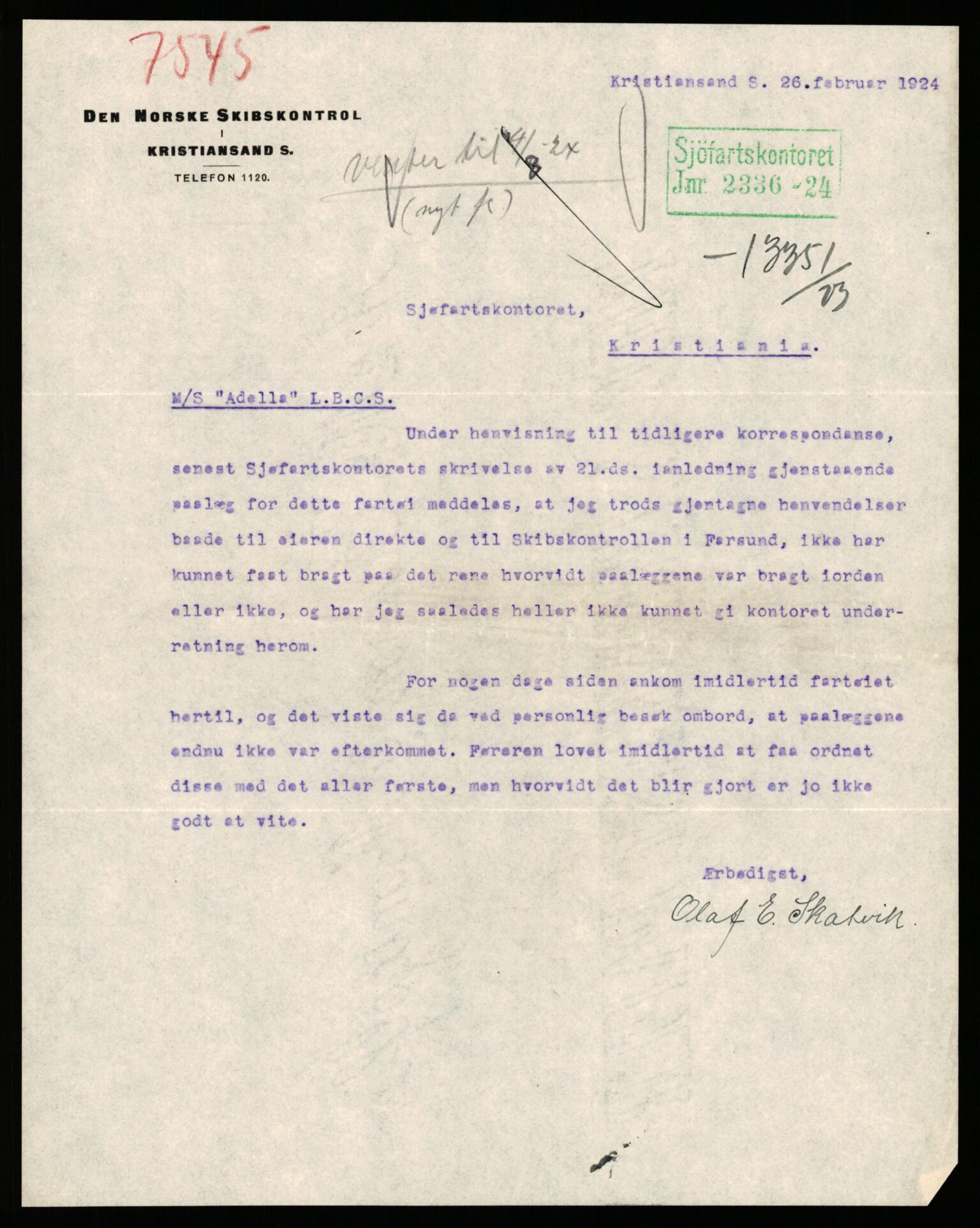 Sjøfartsdirektoratet med forløpere, skipsmapper slettede skip, AV/RA-S-4998/F/Fa/L0005: --, 1864-1933, s. 144