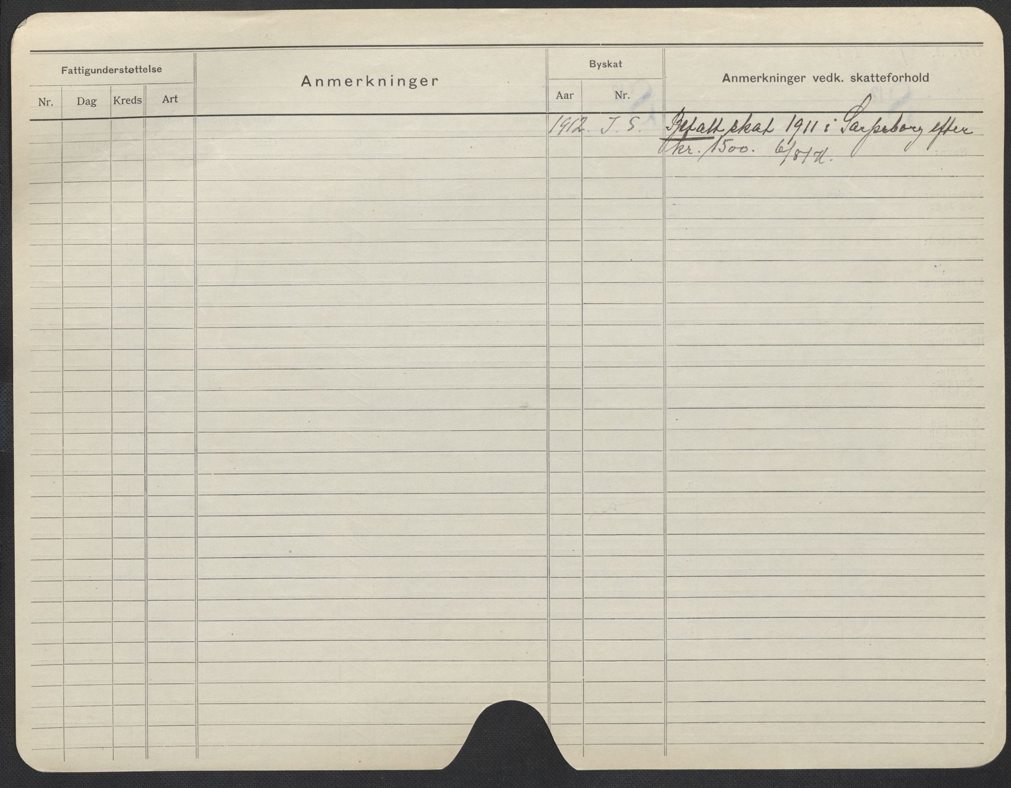 Oslo folkeregister, Registerkort, AV/SAO-A-11715/F/Fa/Fac/L0008: Menn, 1906-1914, s. 1028b