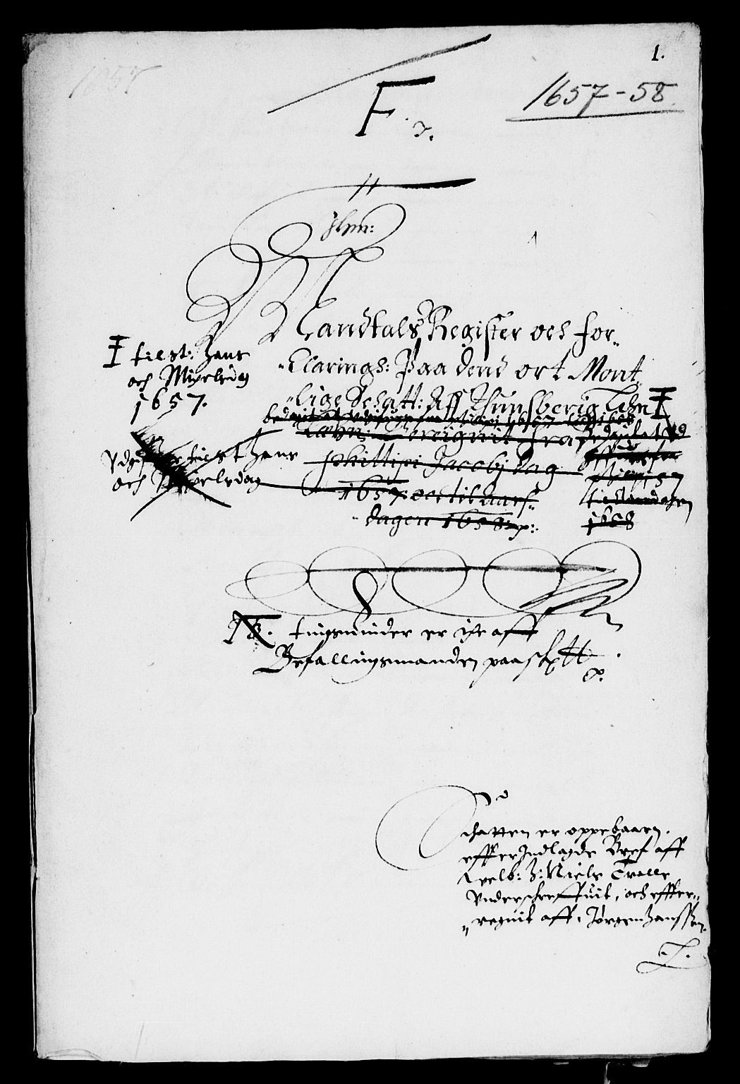 Rentekammeret inntil 1814, Reviderte regnskaper, Lensregnskaper, RA/EA-5023/R/Rb/Rbo/L0034: Tønsberg len, 1657-1659