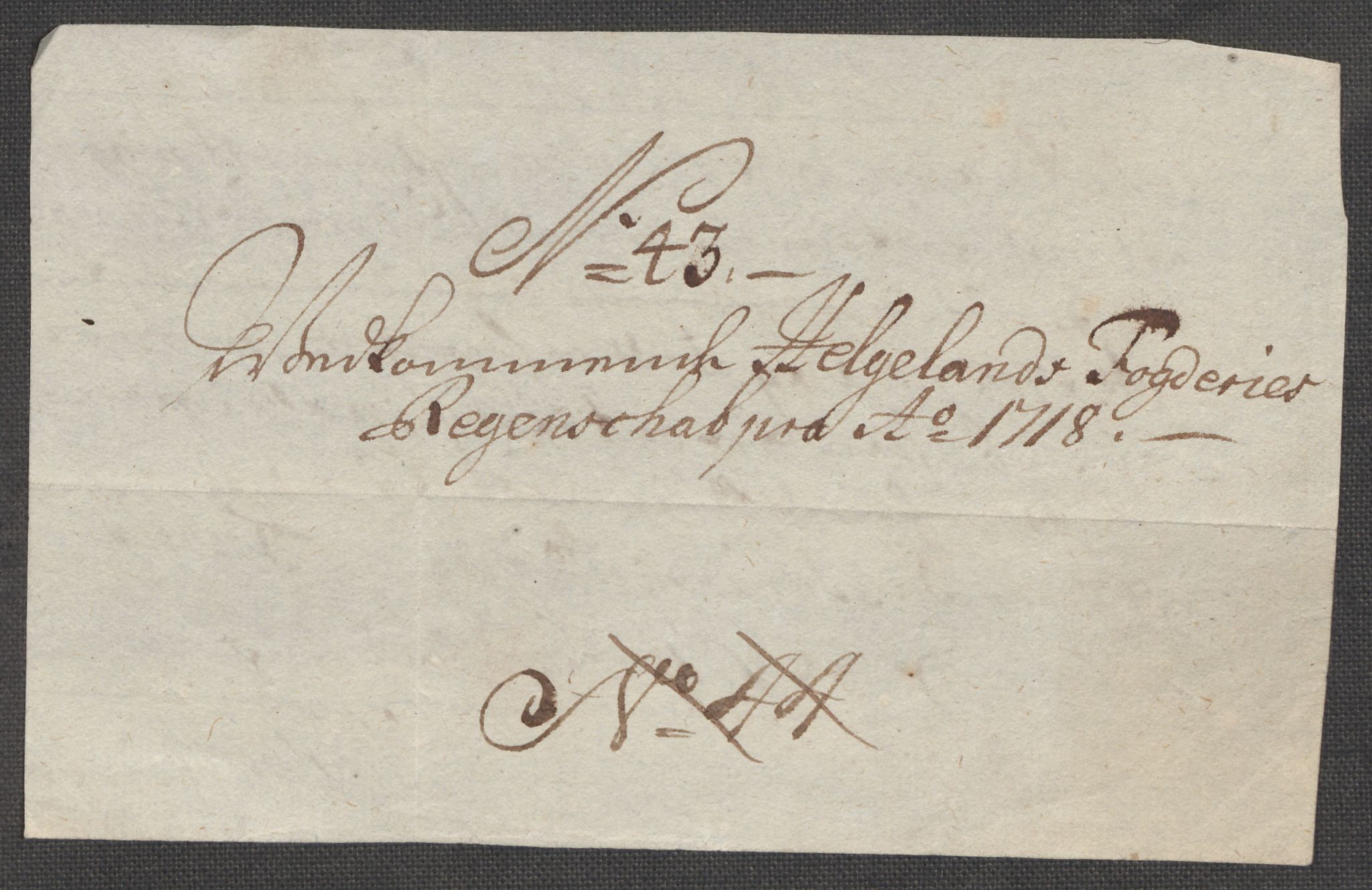 Rentekammeret inntil 1814, Reviderte regnskaper, Fogderegnskap, RA/EA-4092/R65/L4516: Fogderegnskap Helgeland, 1718, s. 285