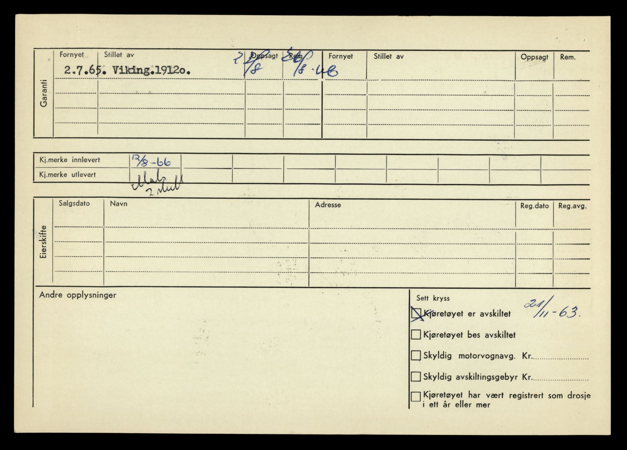 Møre og Romsdal vegkontor - Ålesund trafikkstasjon, AV/SAT-A-4099/F/Fe/L0037: Registreringskort for kjøretøy T 13031 - T 13179, 1927-1998, s. 334