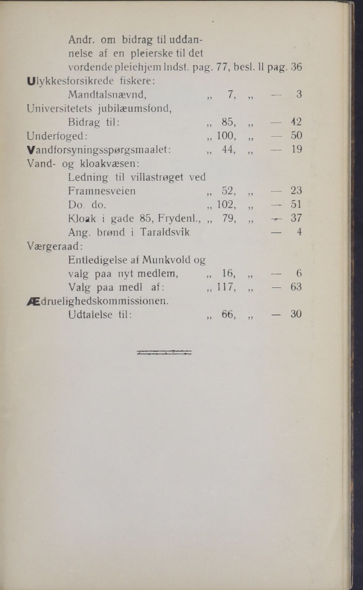 Narvik kommune. Formannskap , AIN/K-18050.150/A/Ab/L0001: Møtebok, 1911