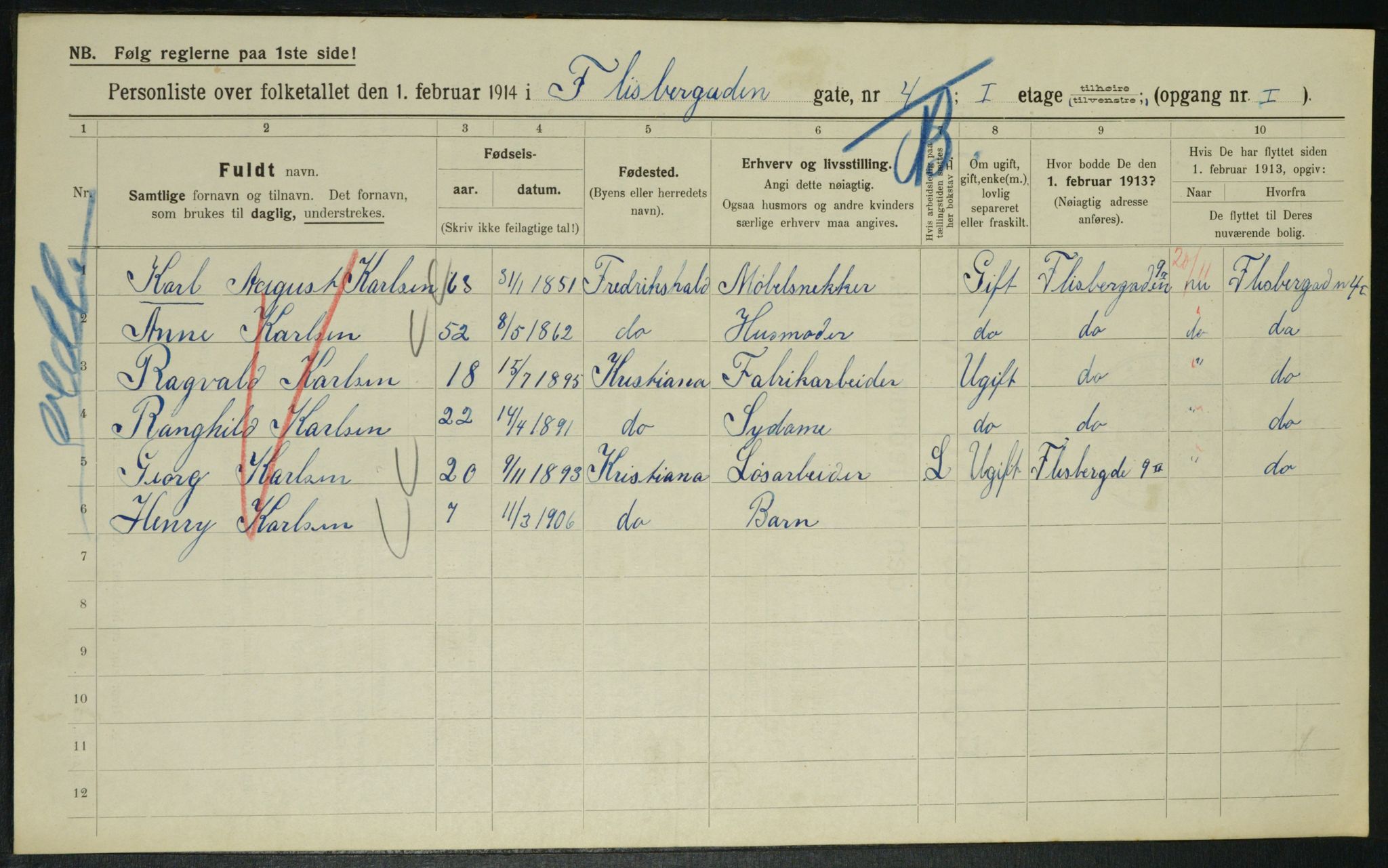 OBA, Kommunal folketelling 1.2.1914 for Kristiania, 1914, s. 24772