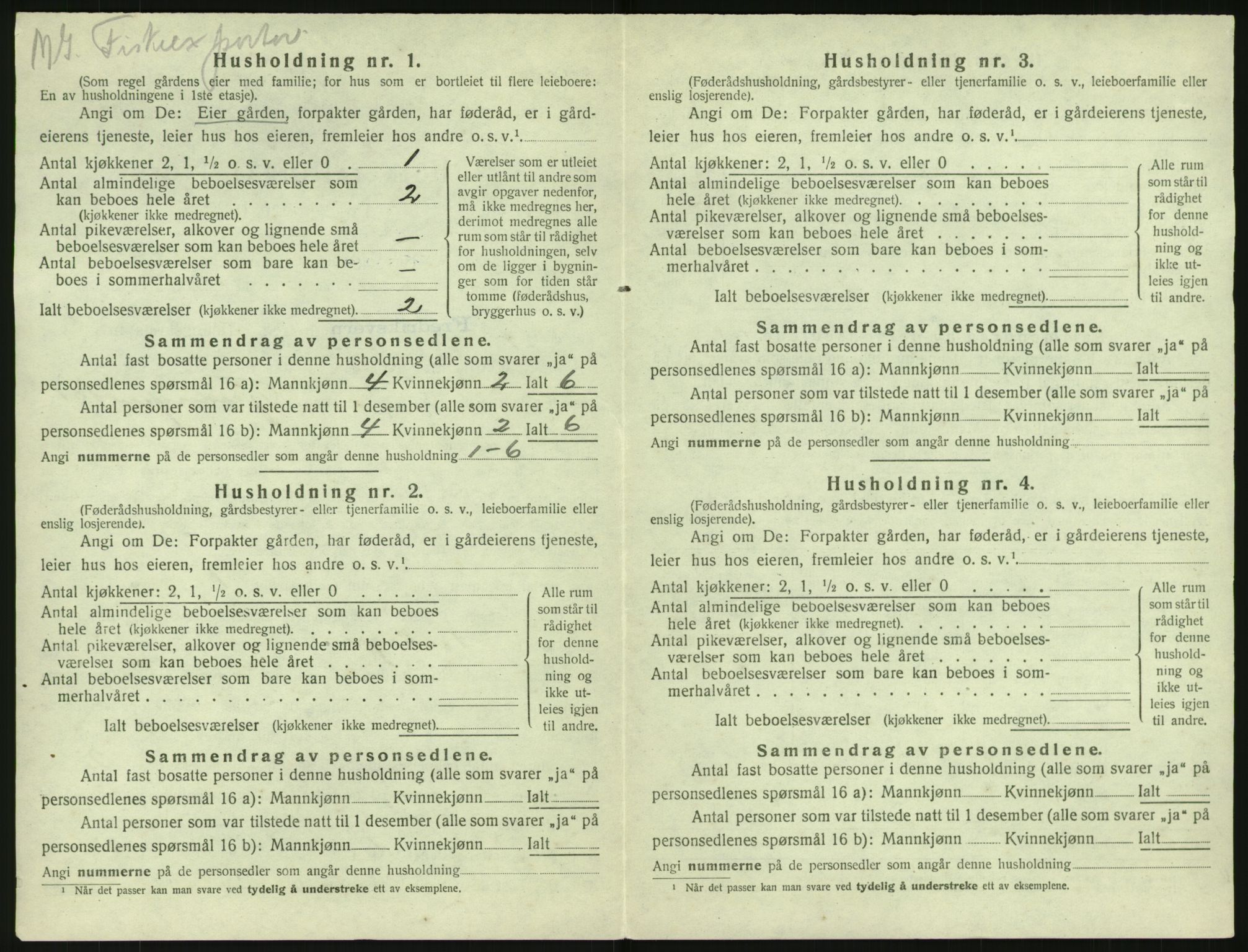SAKO, Folketelling 1920 for 0798 Fredriksvern herred, 1920, s. 368