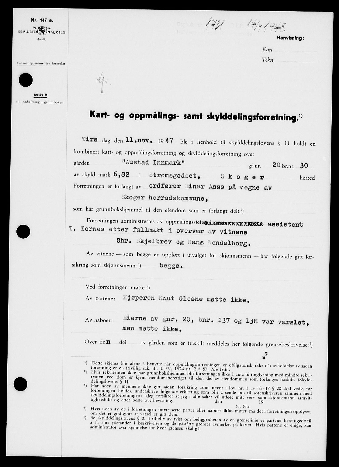 Holmestrand sorenskriveri, SAKO/A-67/G/Ga/Gaa/L0064: Pantebok nr. A-64, 1948-1948, Dagboknr: 1731/1948