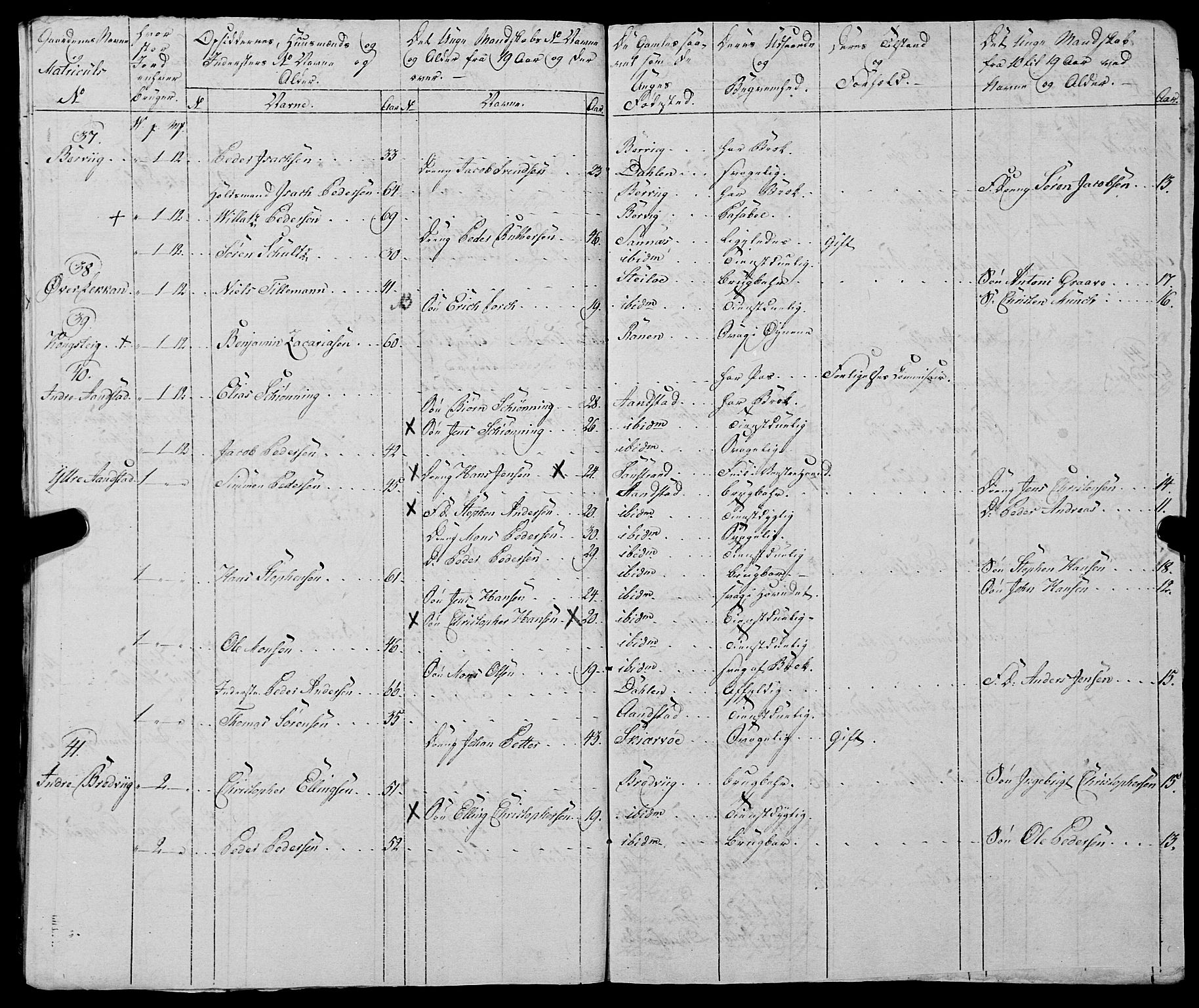 Fylkesmannen i Nordland, AV/SAT-A-0499/1.1/R/Ra/L0028: Innrulleringsmanntall for Hadsel (Kalsnes og Ulvøe fjerdinger), 1806-1836, s. 70