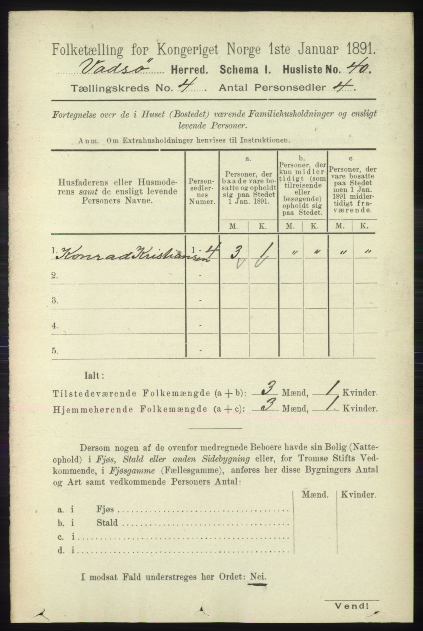 RA, Folketelling 1891 for 2029 Vadsø herred, 1891, s. 1183