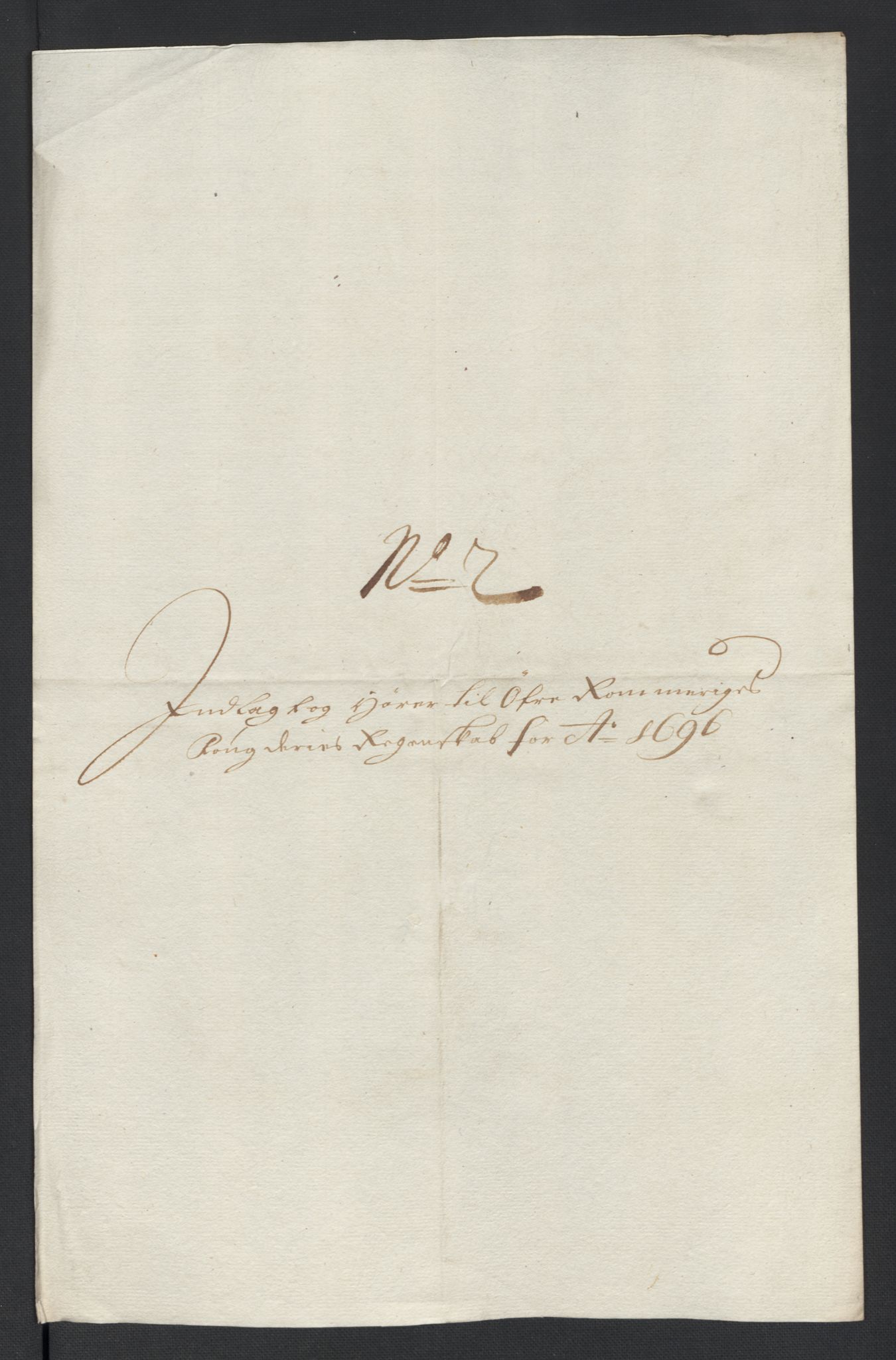 Rentekammeret inntil 1814, Reviderte regnskaper, Fogderegnskap, AV/RA-EA-4092/R12/L0708: Fogderegnskap Øvre Romerike, 1696, s. 250