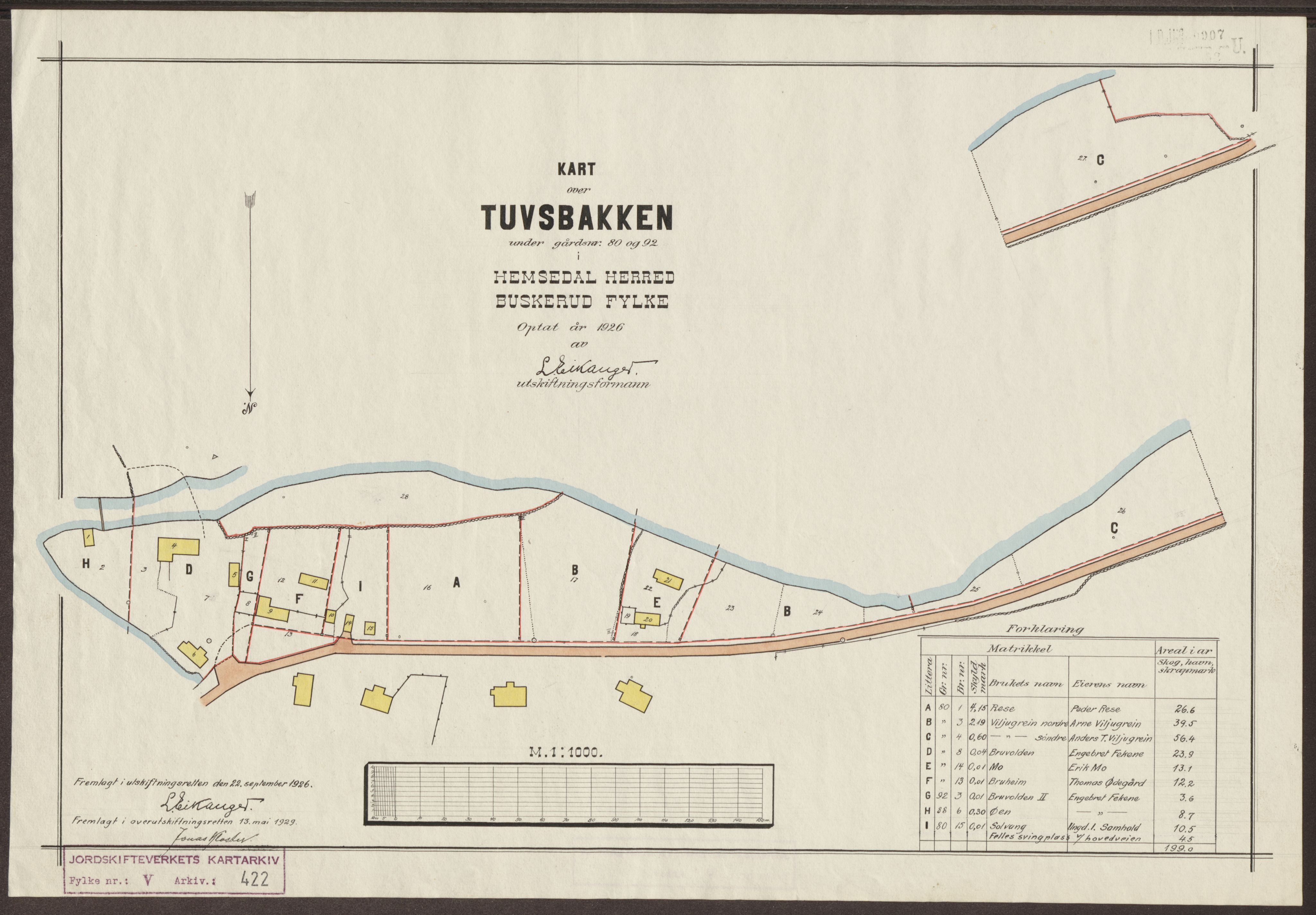 Jordskifteverkets kartarkiv, RA/S-3929/T, 1859-1988, s. 608