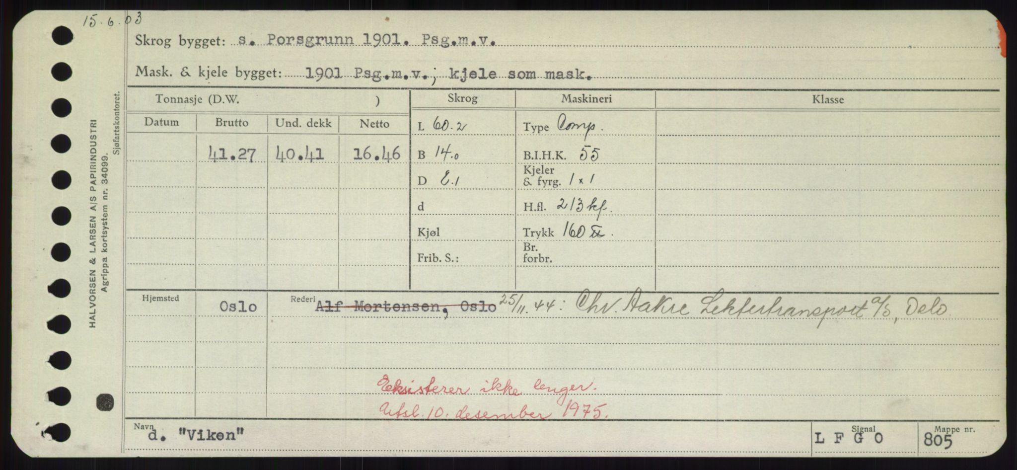 Sjøfartsdirektoratet med forløpere, Skipsmålingen, RA/S-1627/H/Hd/L0041: Fartøy, Vi-Ås, s. 119