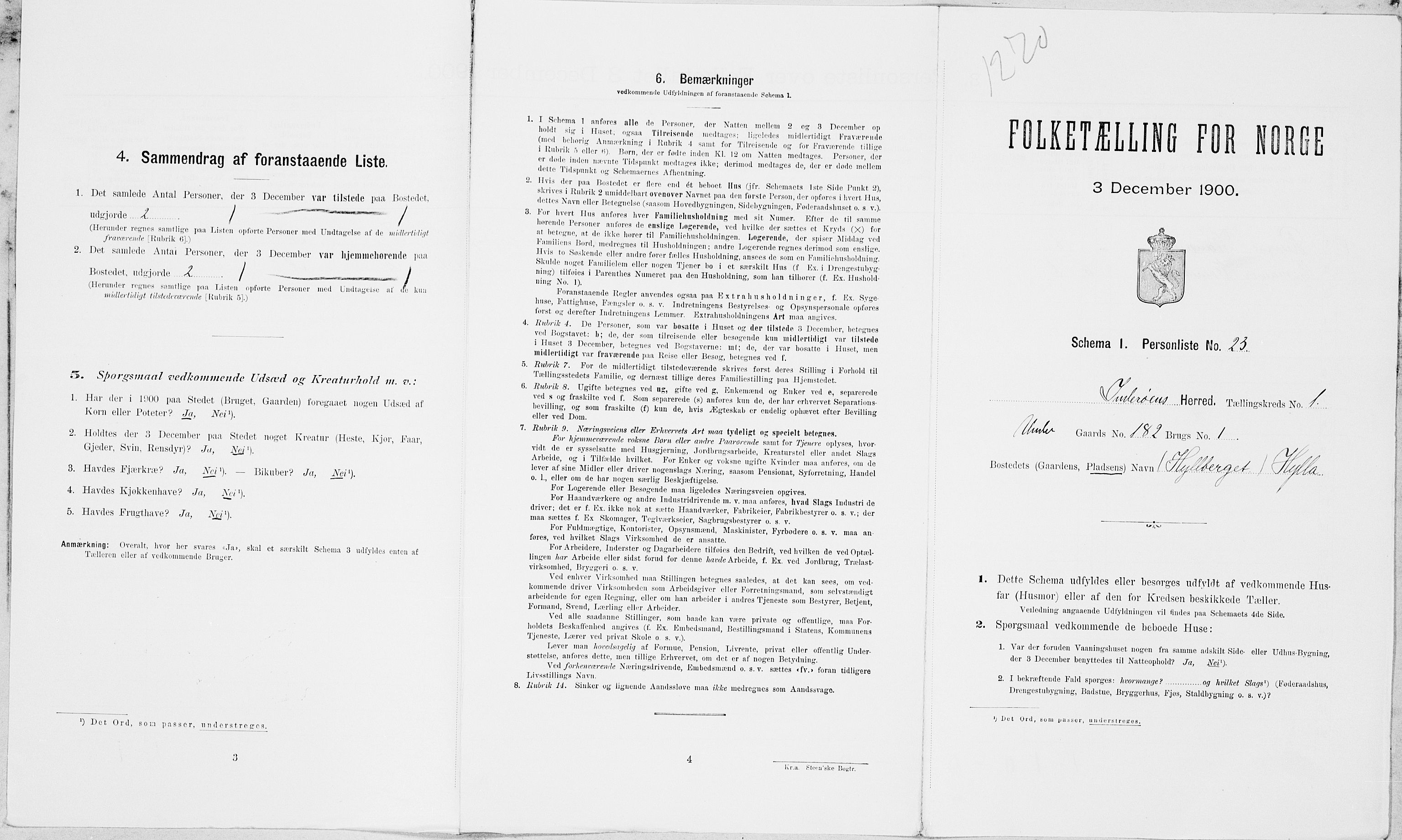 SAT, Folketelling 1900 for 1729 Inderøy herred, 1900, s. 156