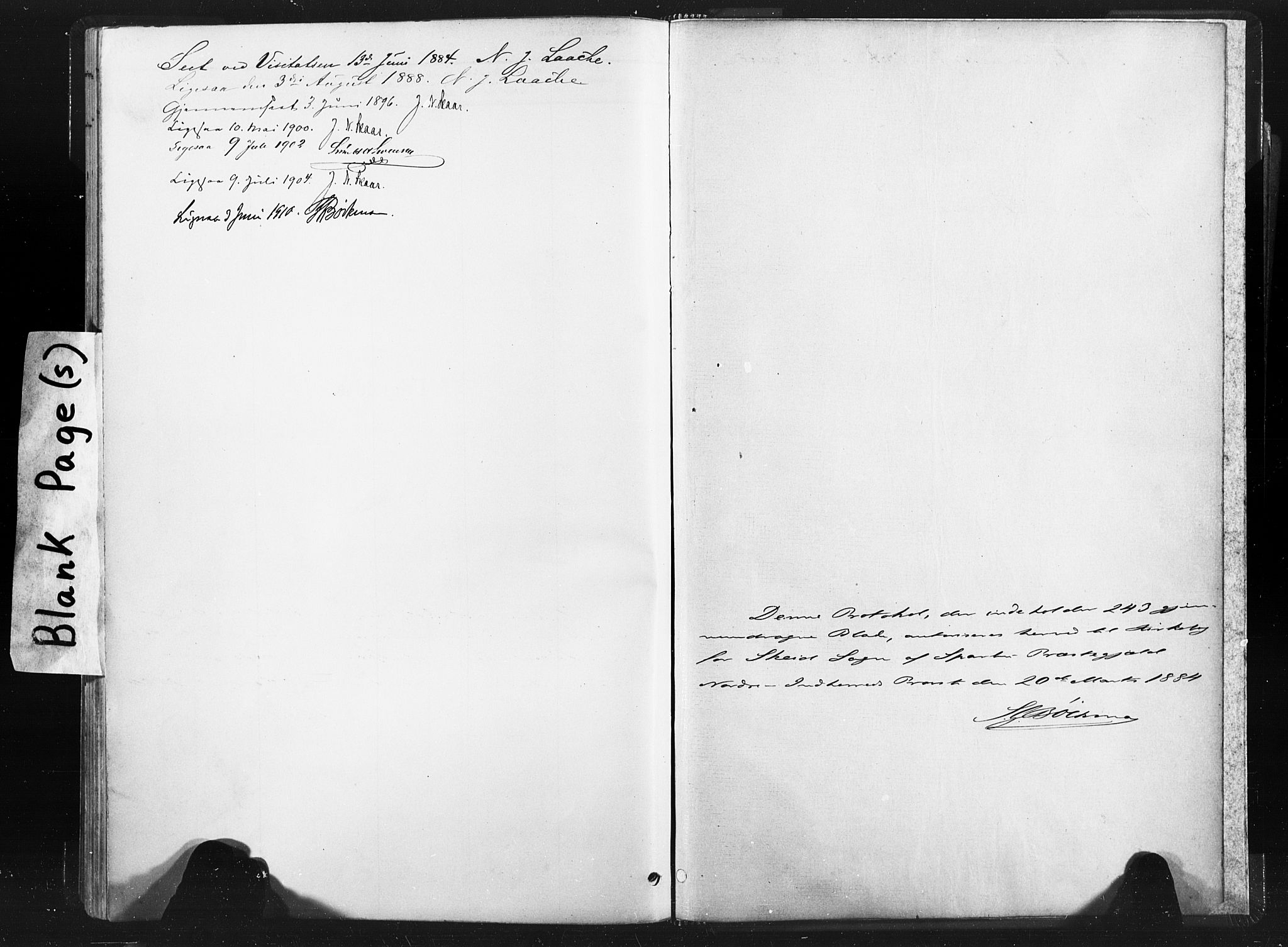 Ministerialprotokoller, klokkerbøker og fødselsregistre - Nord-Trøndelag, SAT/A-1458/736/L0361: Ministerialbok nr. 736A01, 1884-1906