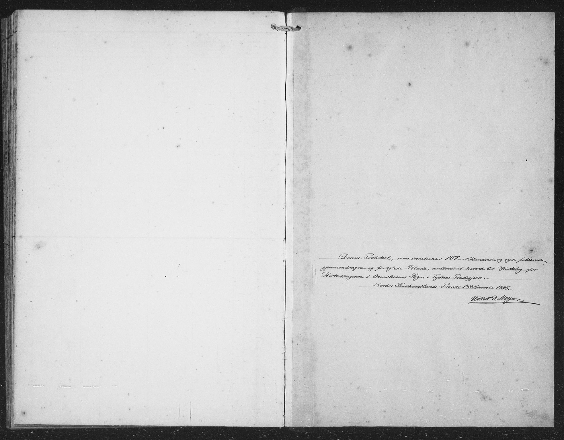 Tysnes sokneprestembete, AV/SAB-A-78601/H/Hab: Klokkerbok nr. C 2, 1896-1907