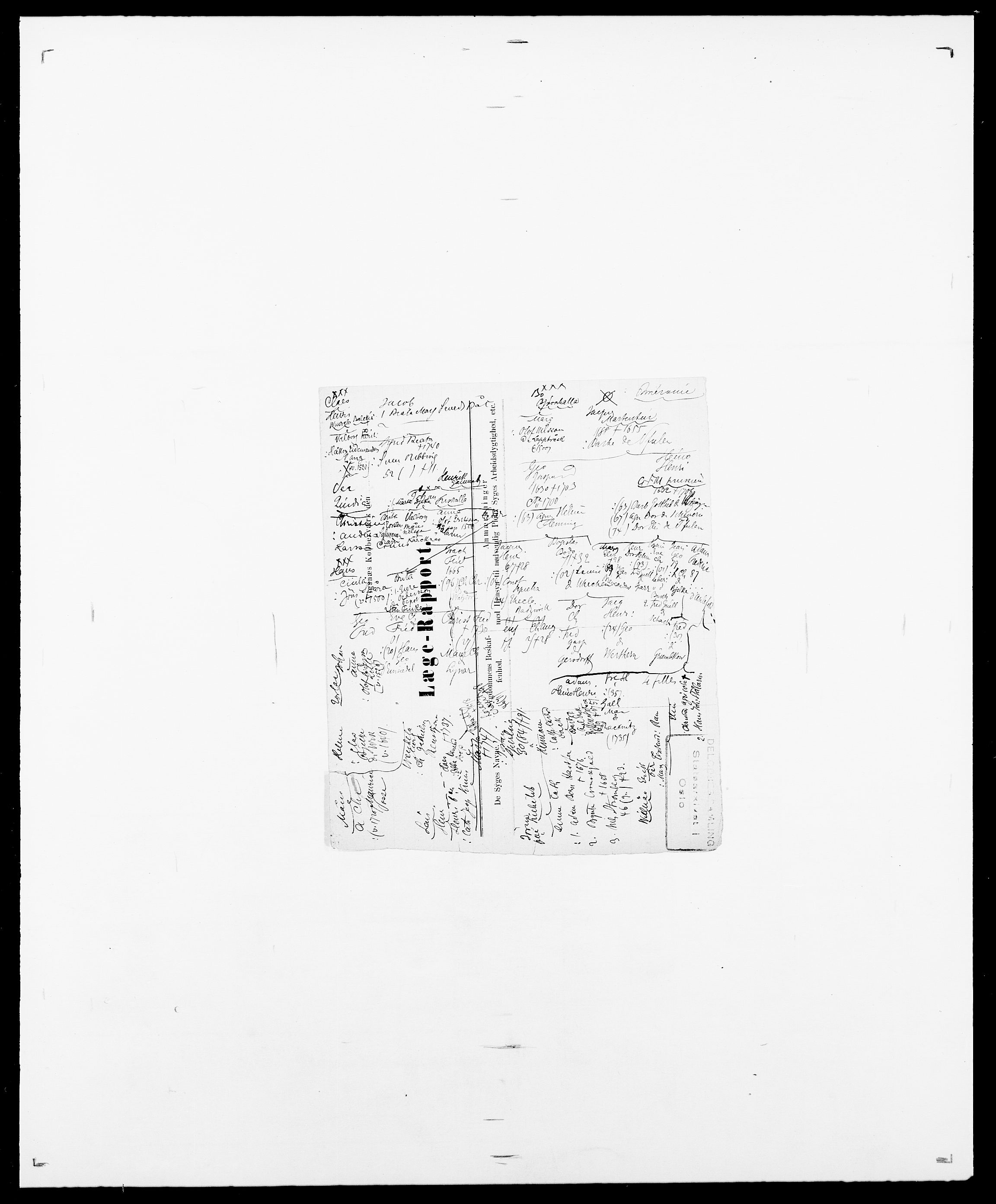 Delgobe, Charles Antoine - samling, AV/SAO-PAO-0038/D/Da/L0011: Fahlander - Flood, Flod, s. 622