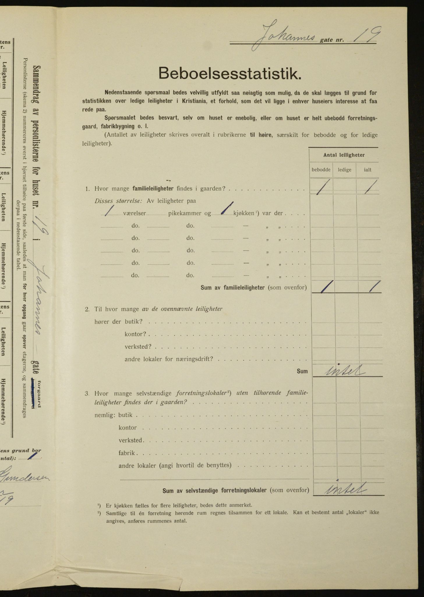 OBA, Kommunal folketelling 1.2.1912 for Kristiania, 1912, s. 47631