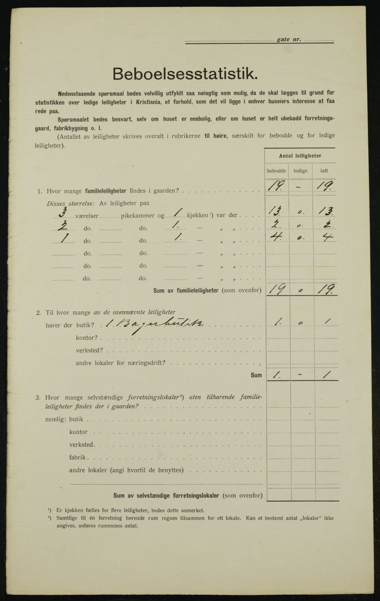 OBA, Kommunal folketelling 1.2.1912 for Kristiania, 1912, s. 10184