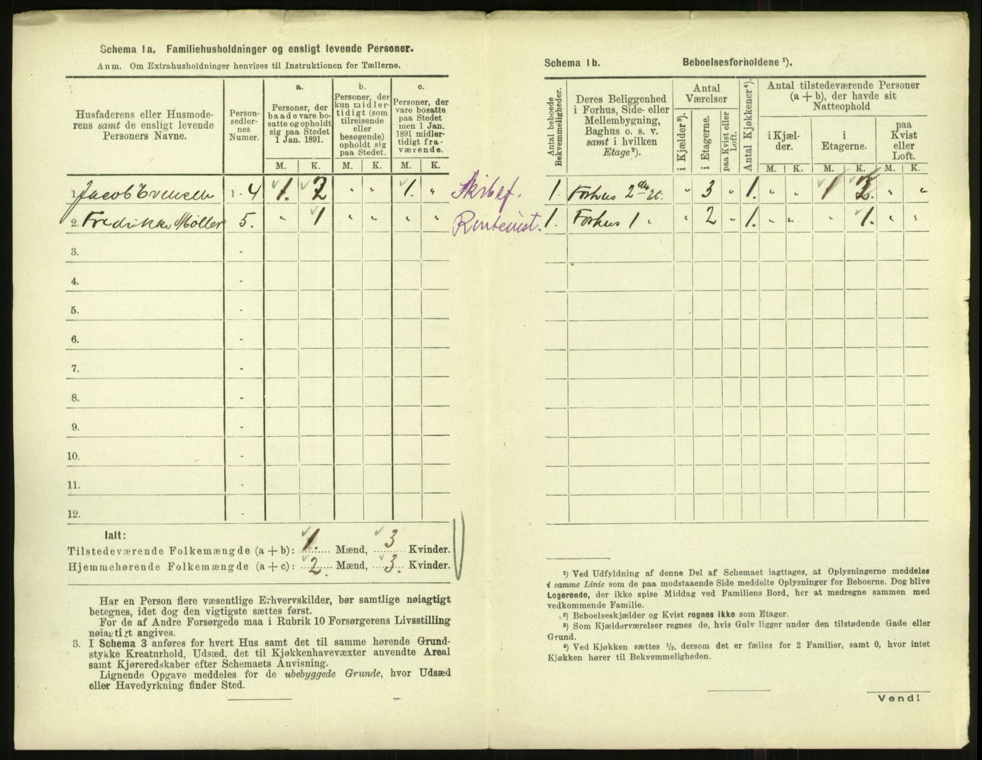 RA, Folketelling 1891 for 1002 Mandal ladested, 1891, s. 1352