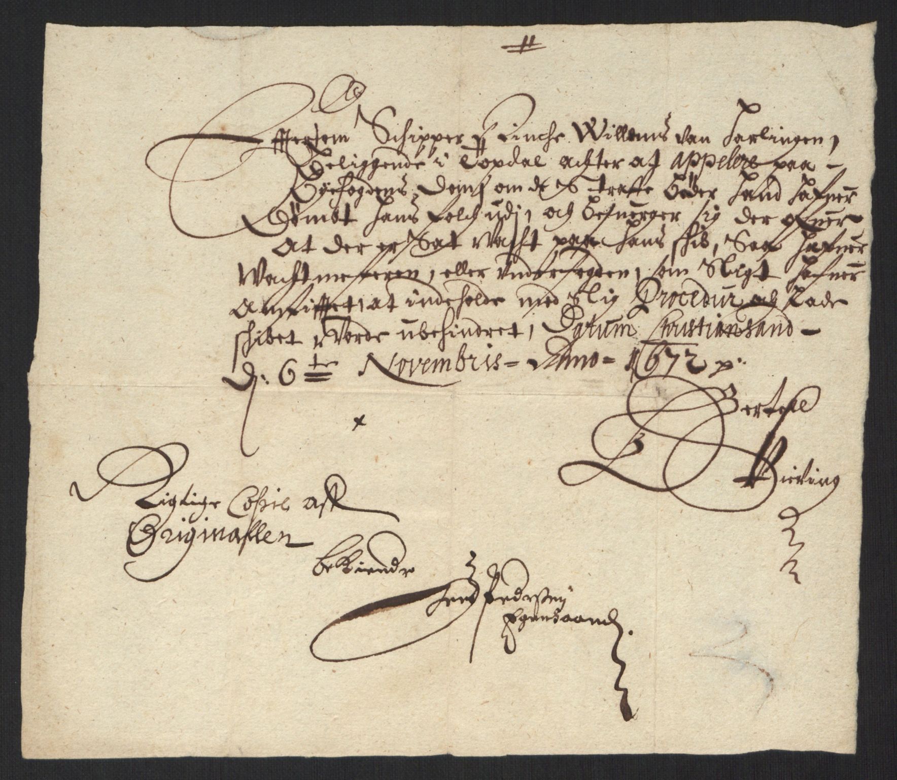 Rentekammeret inntil 1814, Reviderte regnskaper, Byregnskaper, AV/RA-EA-4066/R/Rm/L0284: [M17] Sikt og sakefall, 1658-1680, s. 74