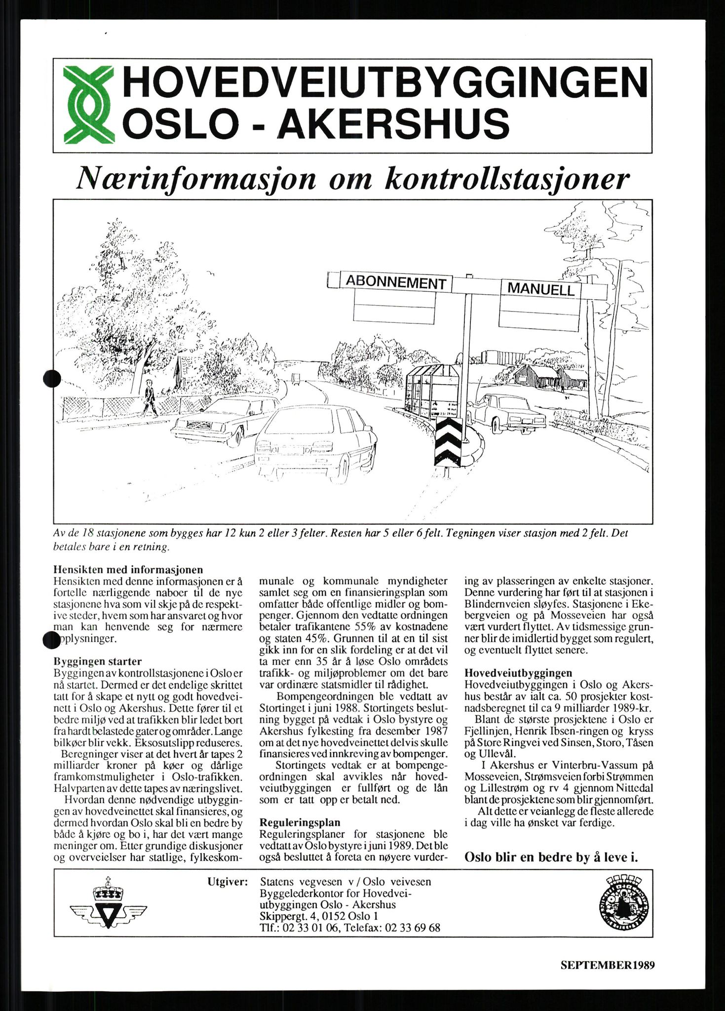 Pa 0982 - Esso Norge A/S, AV/SAST-A-100448/X/Xd/L0003: Ukenytt, 1987-1991