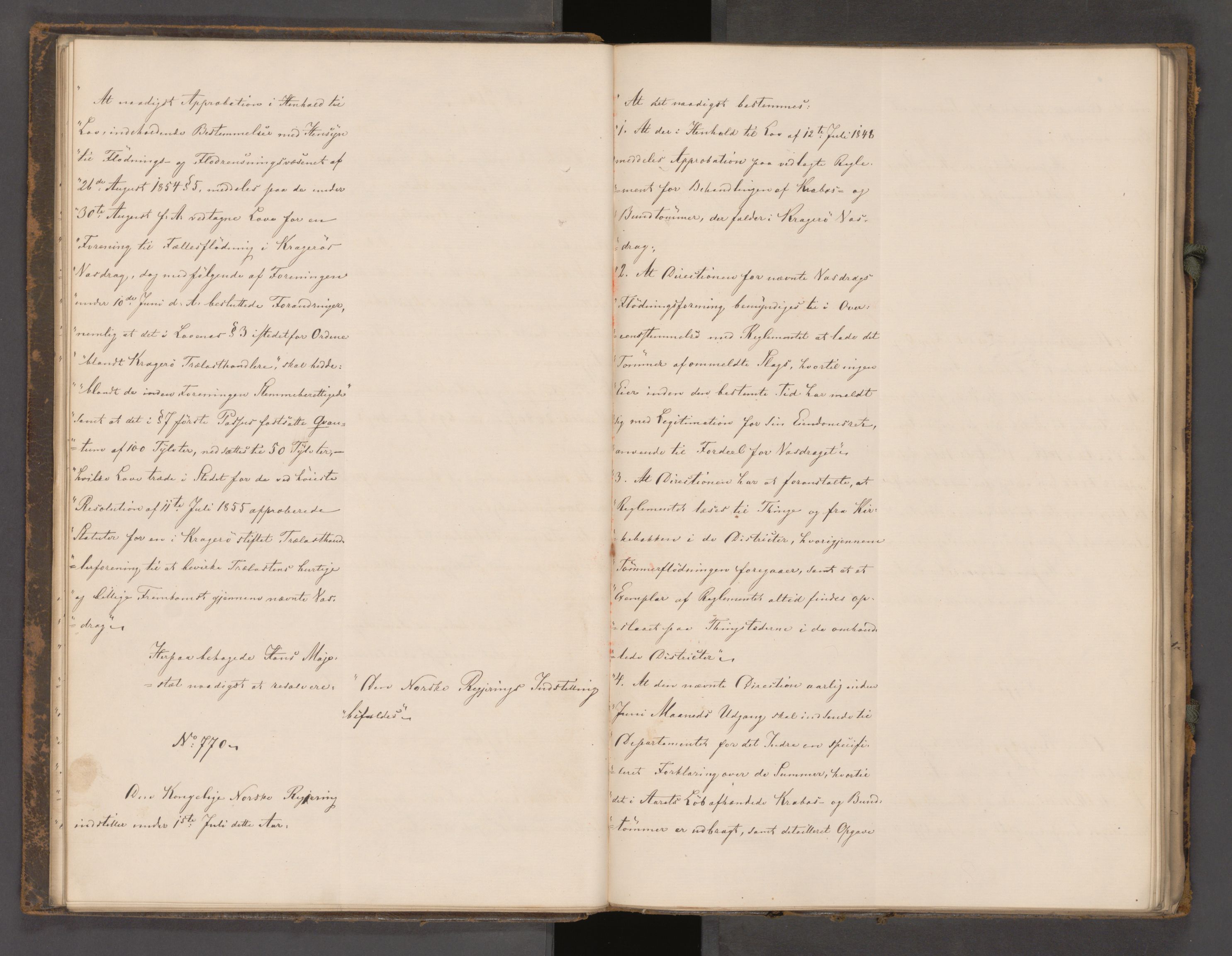 Statsrådssekretariatet, AV/RA-S-1001/A/Ab/L0104: Kgl. res. nr. 724-1001b, 2. halvår, 1865