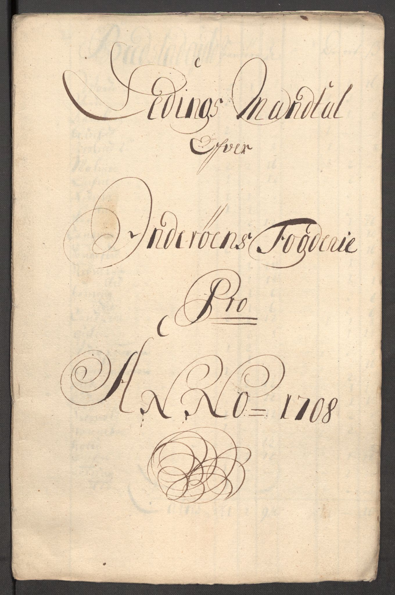 Rentekammeret inntil 1814, Reviderte regnskaper, Fogderegnskap, RA/EA-4092/R63/L4316: Fogderegnskap Inderøy, 1708, s. 162