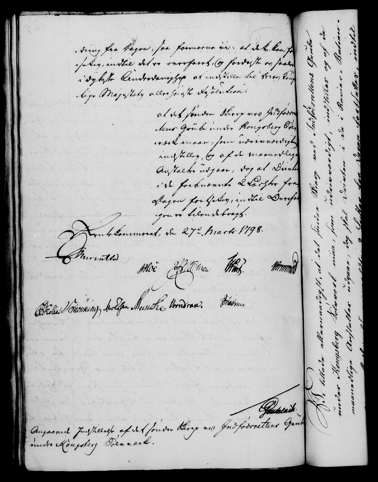 Rentekammeret, Renteskriverkontorene, AV/RA-EA-3115/M/Mf/Mfb/L0003: Relasjons- og resolusjonsprotokoll med register (merket RK 54.9), 1796-1798