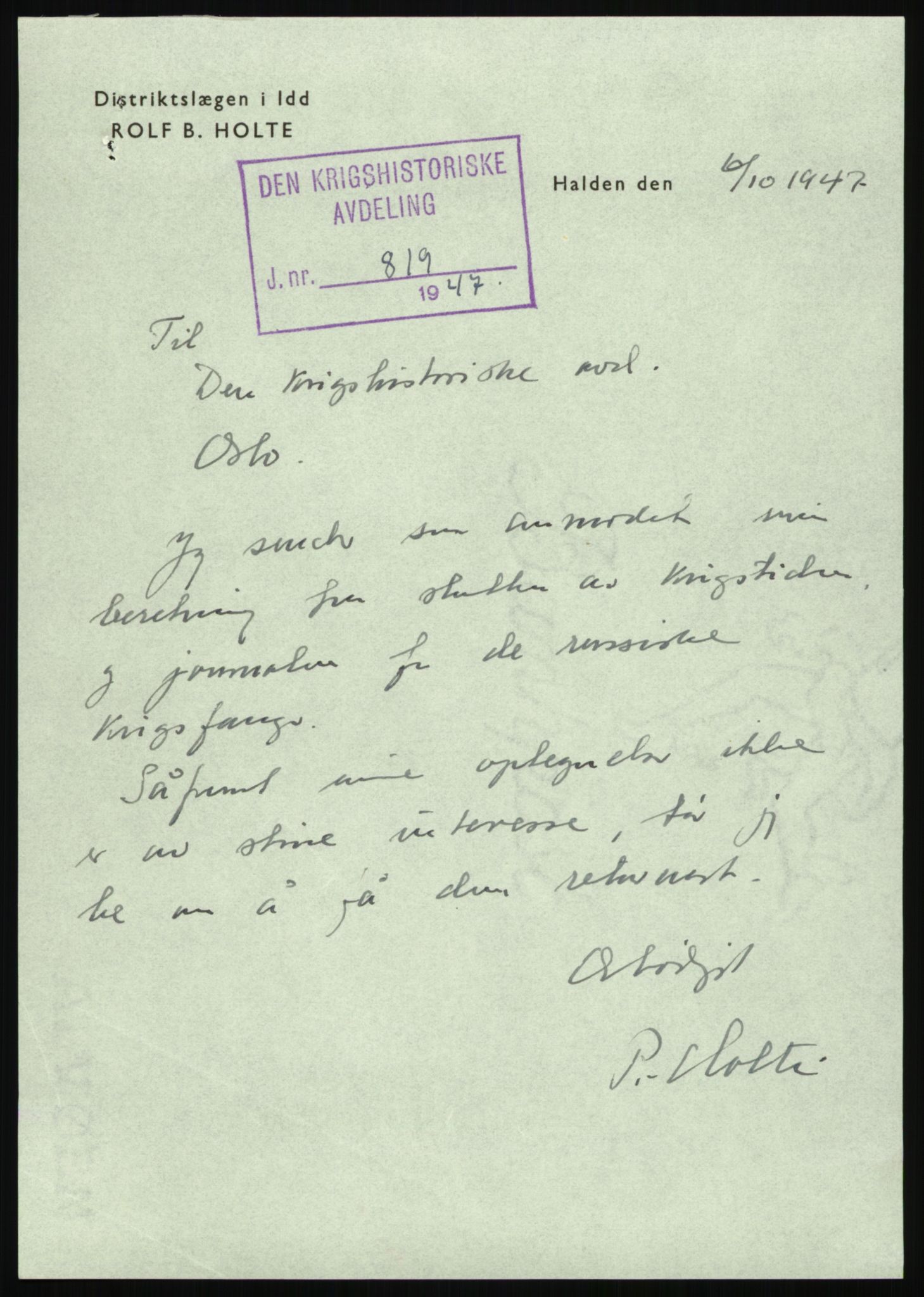 Forsvaret, Forsvarets krigshistoriske avdeling, AV/RA-RAFA-2017/Y/Yb/L0118: II-C-11-564  -  5. Divisjon., 1940, s. 867