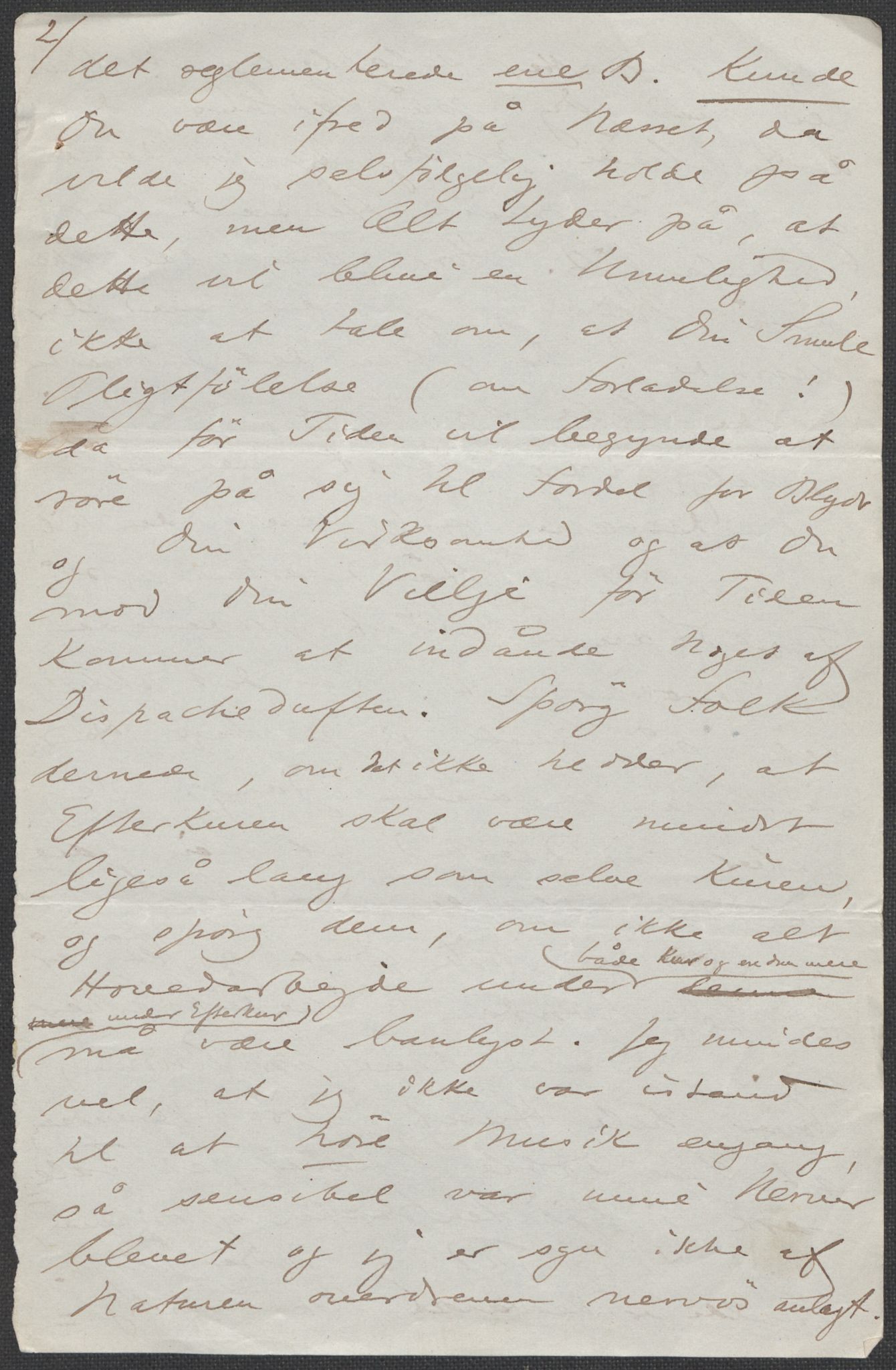 Beyer, Frants, AV/RA-PA-0132/F/L0001: Brev fra Edvard Grieg til Frantz Beyer og "En del optegnelser som kan tjene til kommentar til brevene" av Marie Beyer, 1872-1907, s. 207