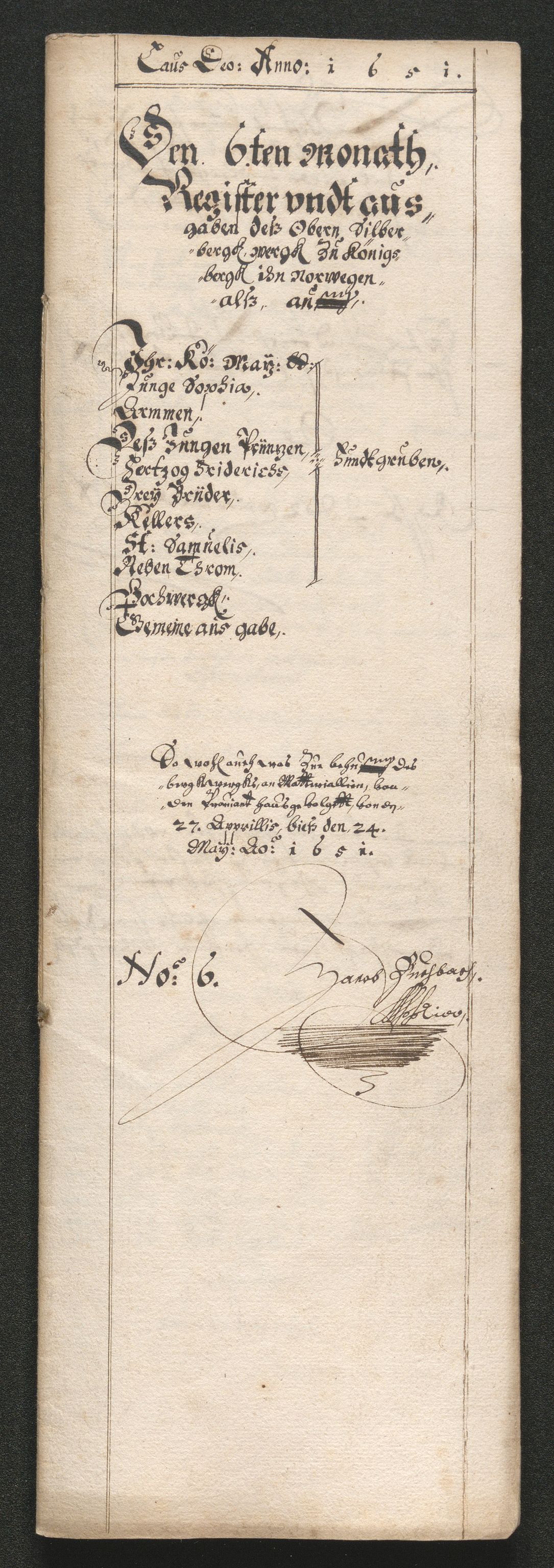 Kongsberg Sølvverk 1623-1816, SAKO/EA-3135/001/D/Dc/Dcd/L0034: Utgiftsregnskap for gruver m.m. , 1651-1659, s. 69