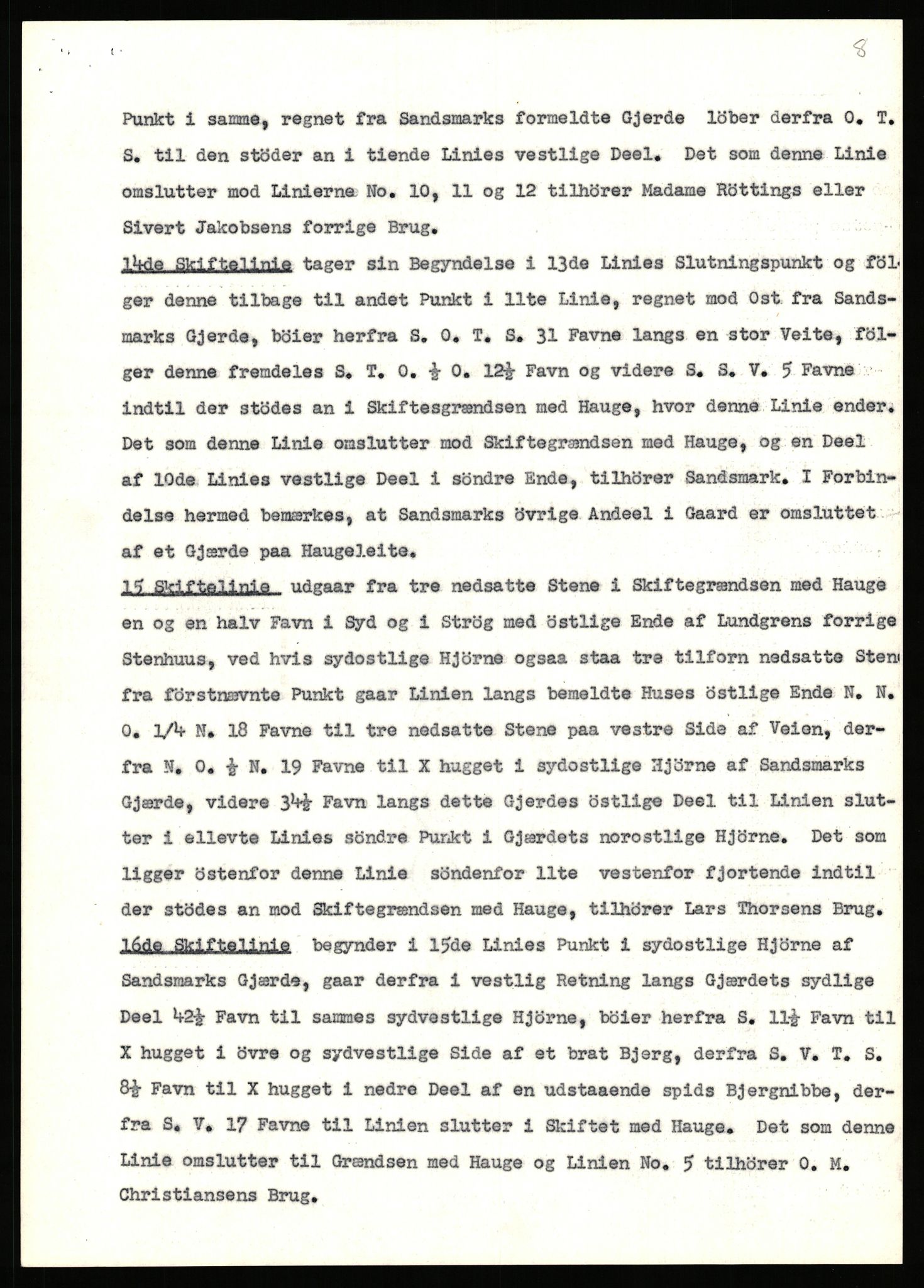 Statsarkivet i Stavanger, AV/SAST-A-101971/03/Y/Yj/L0024: Avskrifter sortert etter gårdsnavn: Fæøen - Garborg, 1750-1930, s. 664