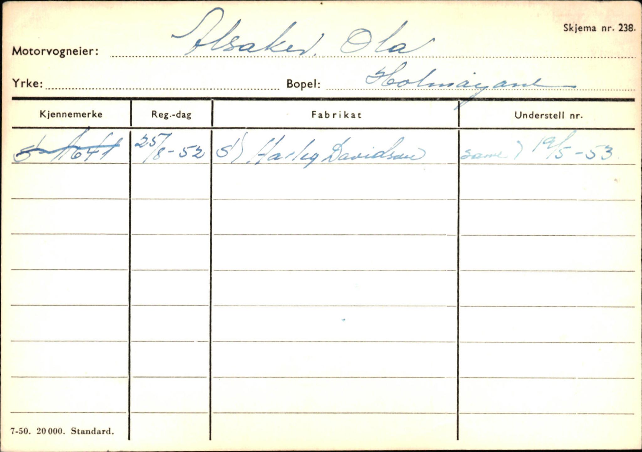 Statens vegvesen, Sogn og Fjordane vegkontor, AV/SAB-A-5301/4/F/L0129: Eigarregistrer Eid A-S, 1945-1975, s. 37