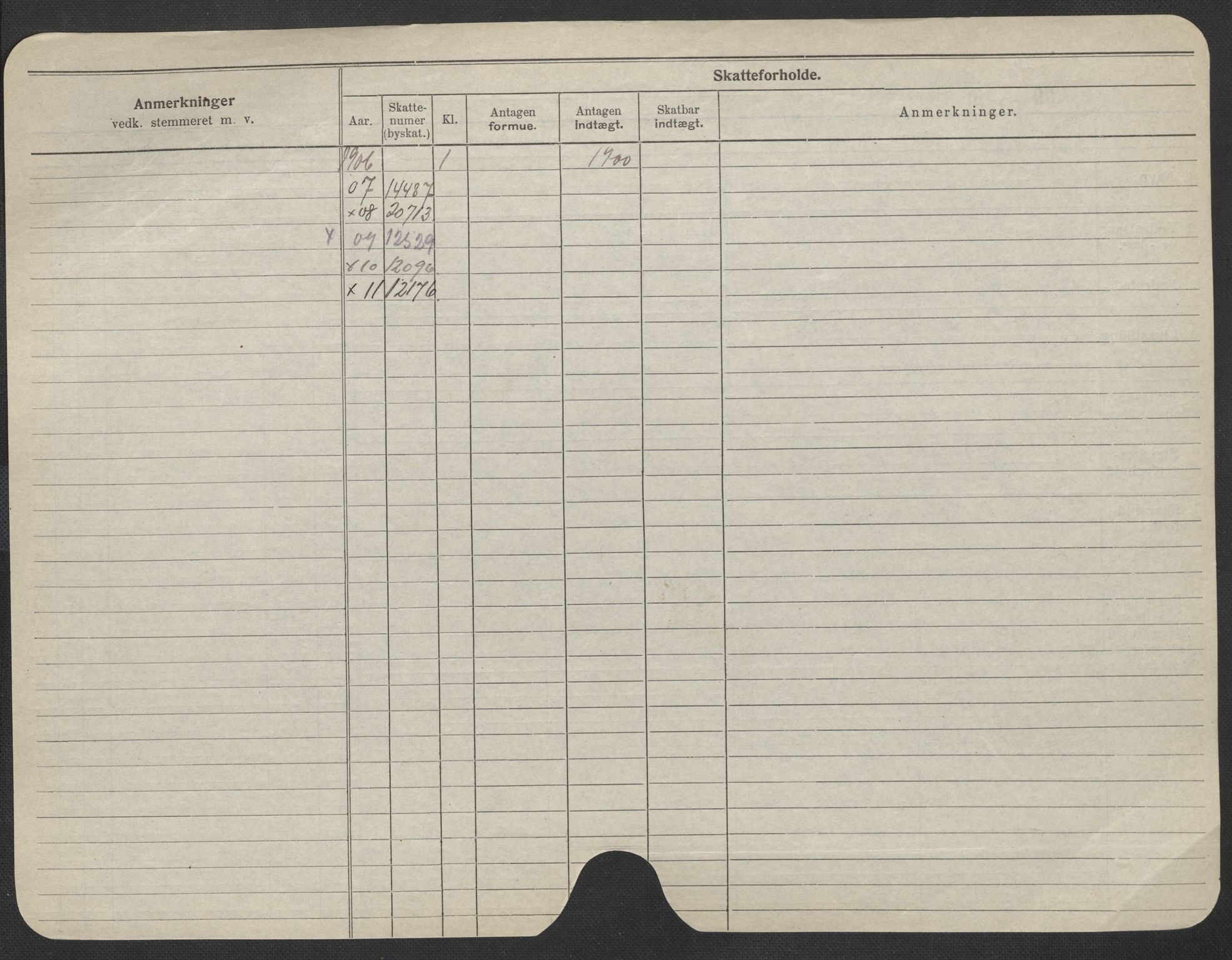 Oslo folkeregister, Registerkort, SAO/A-11715/F/Fa/Fac/L0009: Menn, 1906-1914, s. 772b
