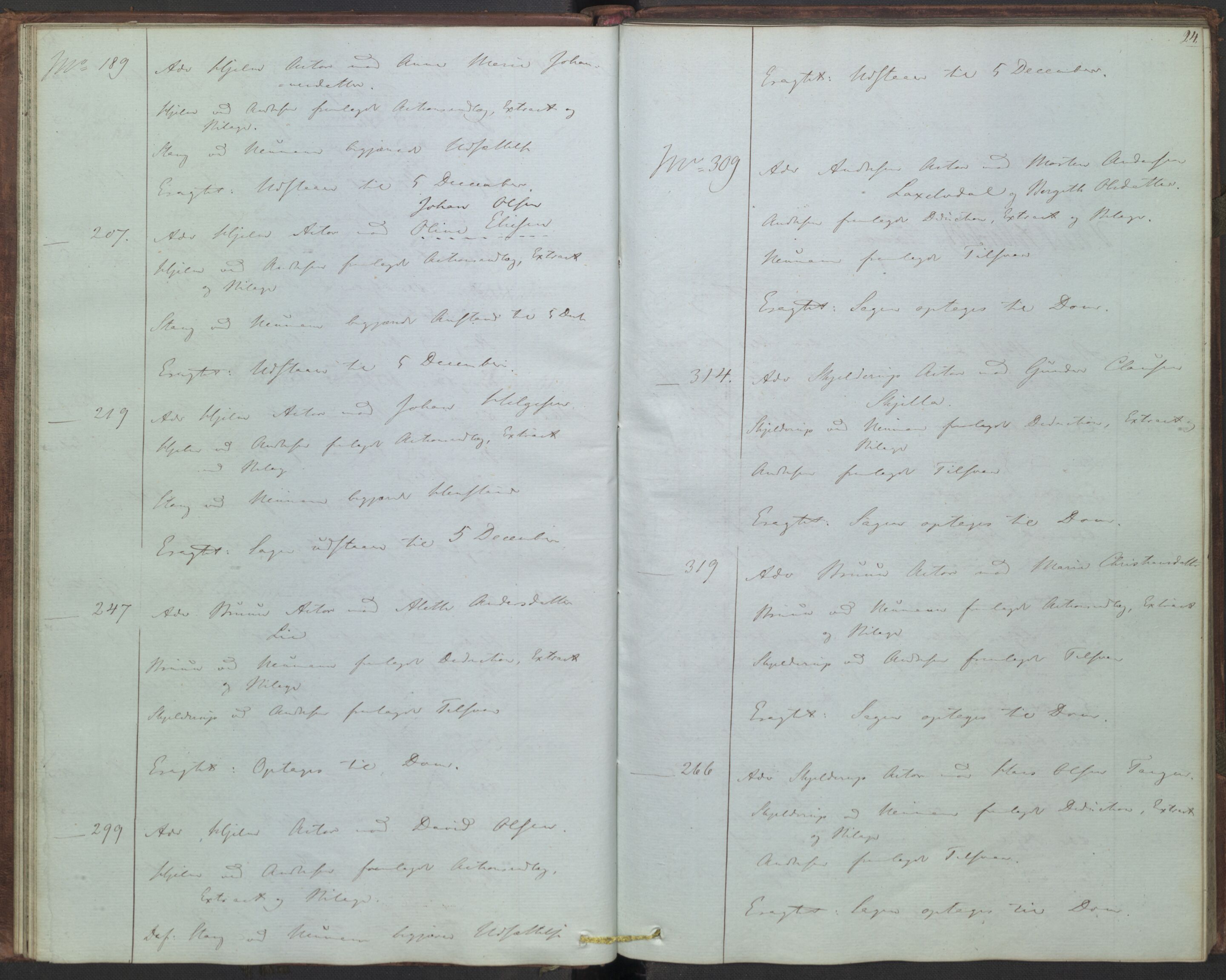 Høyesterett, AV/RA-S-1002/E/Ef/L0005: Protokoll over saker som gikk til skriftlig behandling, 1838-1843, s. 23b-24a