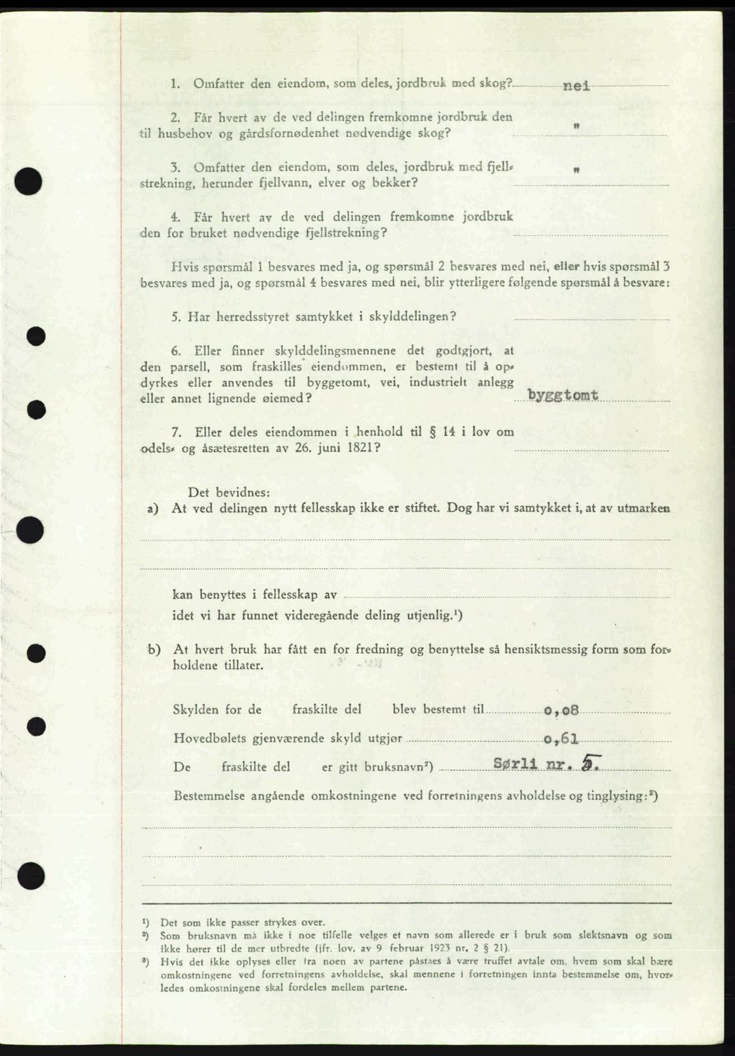 Idd og Marker sorenskriveri, AV/SAO-A-10283/G/Gb/Gbb/L0008: Pantebok nr. A8, 1946-1946, Dagboknr: 848/1946