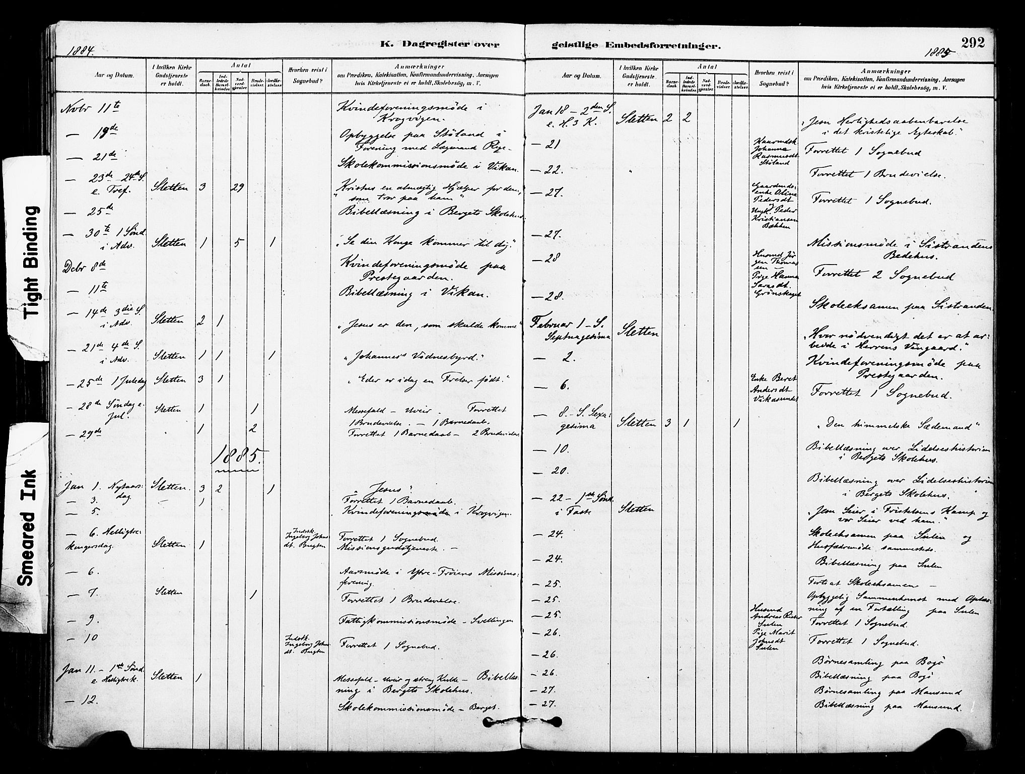 Ministerialprotokoller, klokkerbøker og fødselsregistre - Sør-Trøndelag, AV/SAT-A-1456/640/L0578: Ministerialbok nr. 640A03, 1879-1889, s. 292