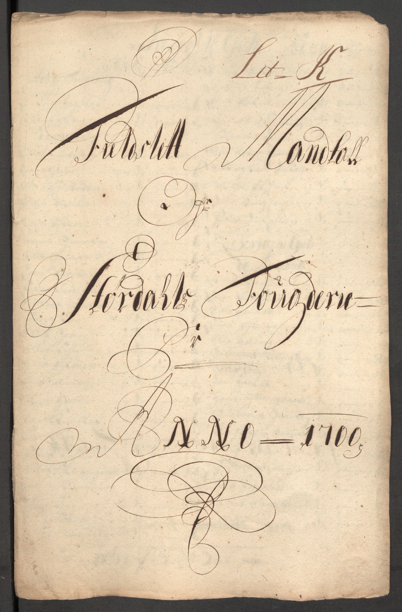 Rentekammeret inntil 1814, Reviderte regnskaper, Fogderegnskap, AV/RA-EA-4092/R62/L4192: Fogderegnskap Stjørdal og Verdal, 1700, s. 203