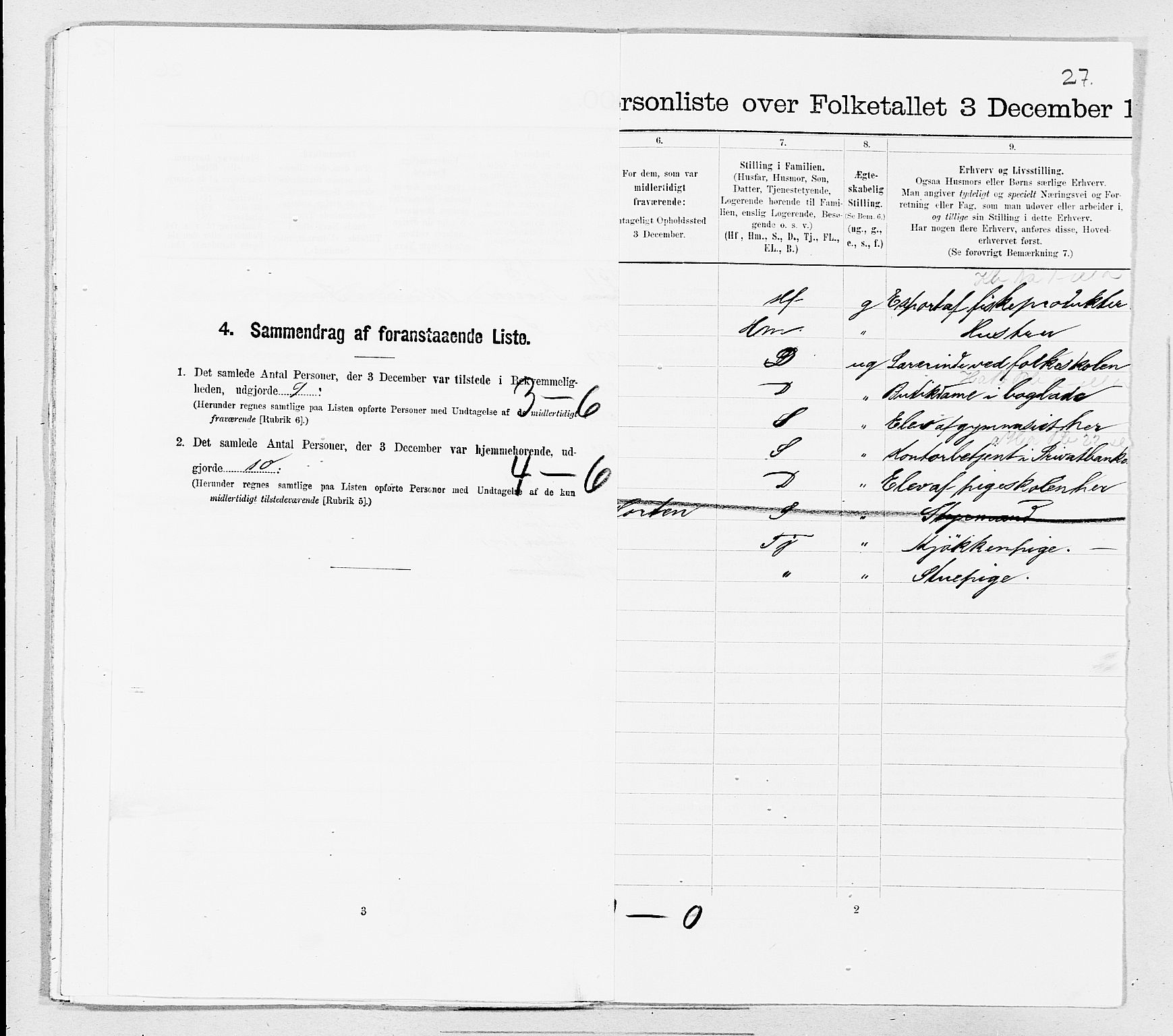 SAT, Folketelling 1900 for 1503 Kristiansund kjøpstad, 1900, s. 698