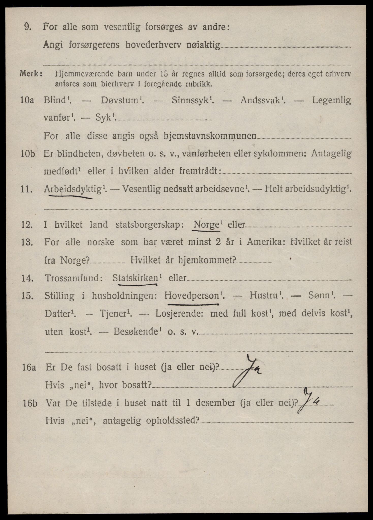 SAT, Folketelling 1920 for 1535 Vestnes herred, 1920, s. 1834