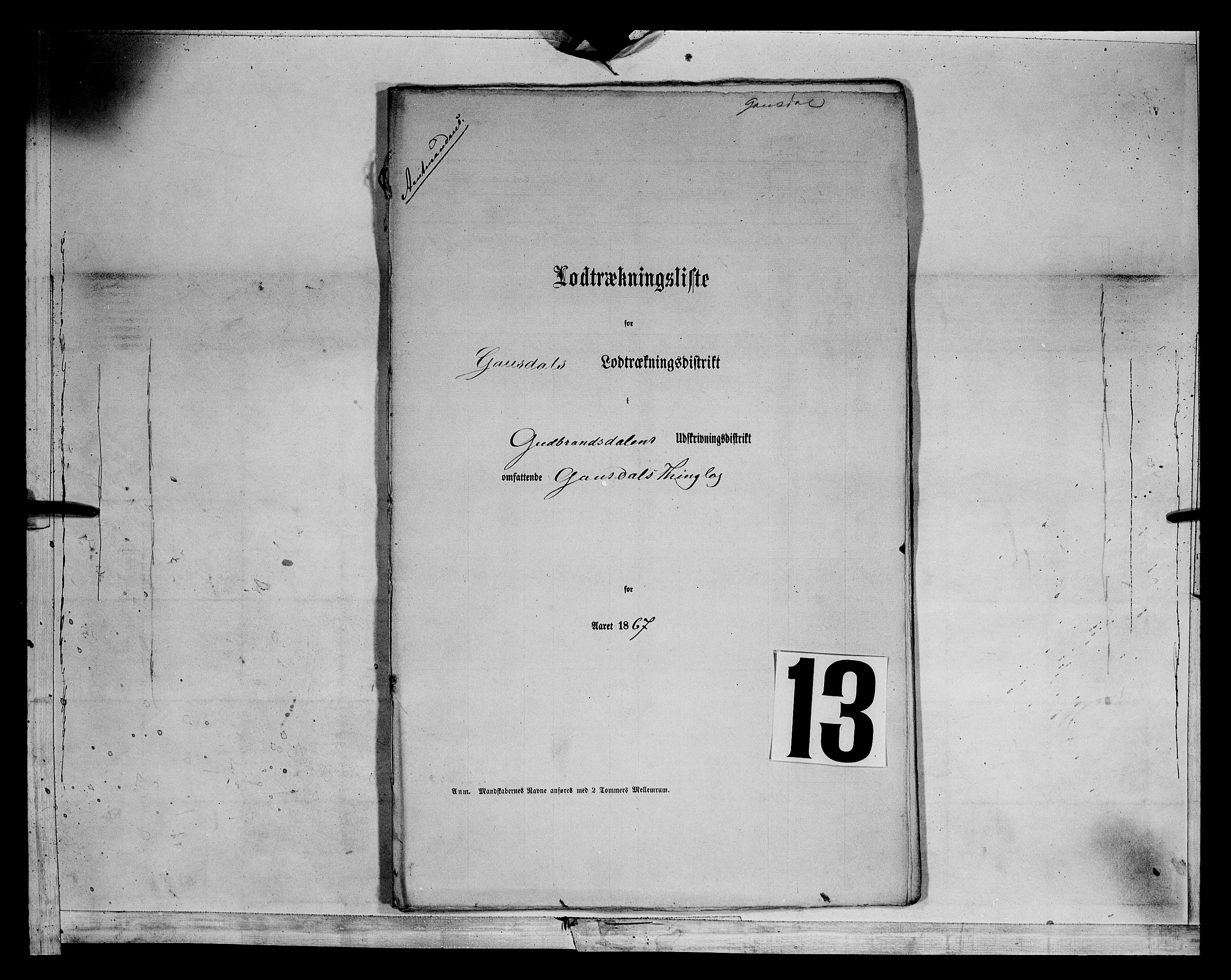 Fylkesmannen i Oppland, SAH/FYO-002/1/K/Kg/L1172: Fåberg, Lillehammer og Gausdal, 1860-1879, s. 437